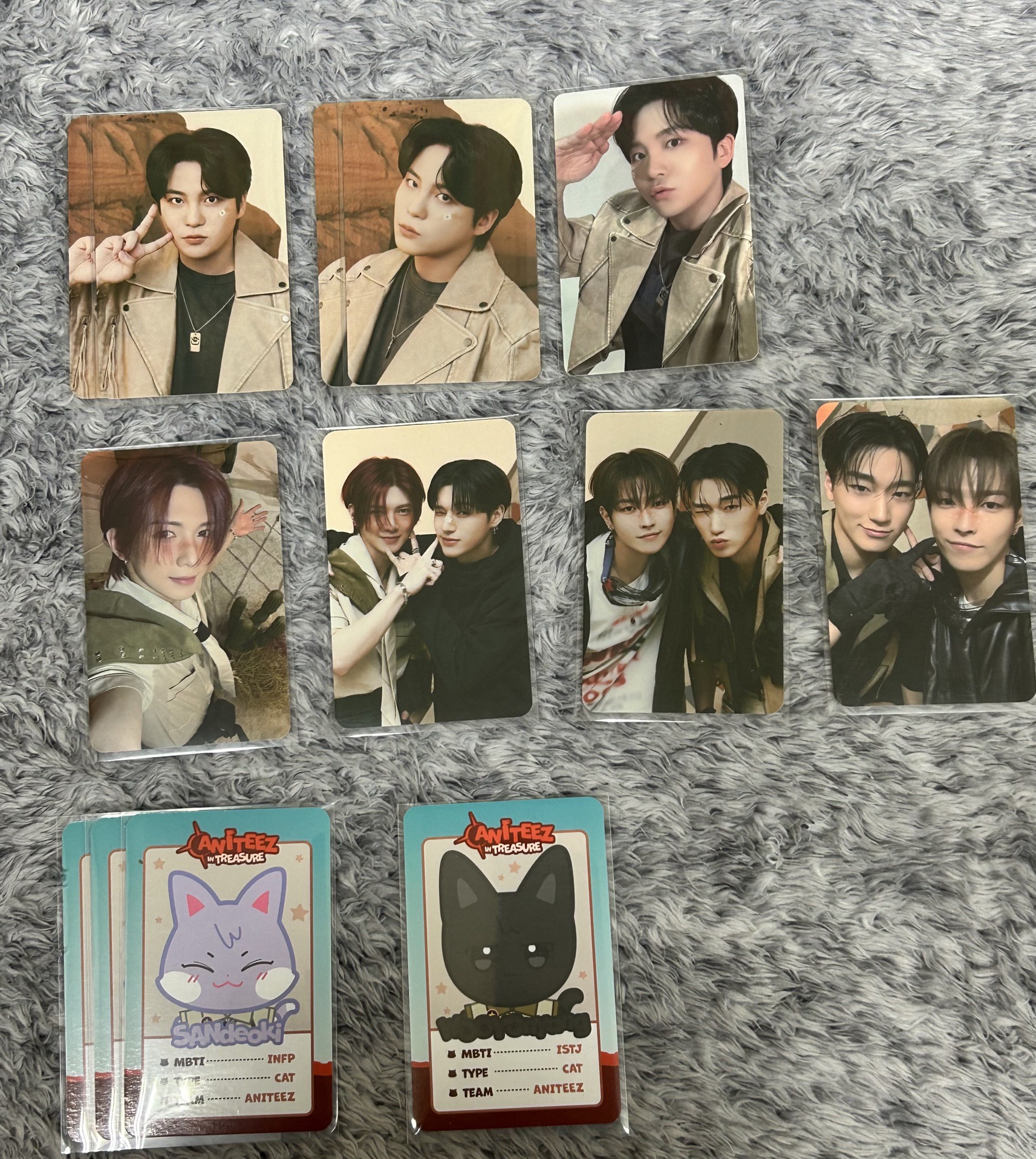 ANITEEZ IN TREASURE 隨機卡及滿額卡
