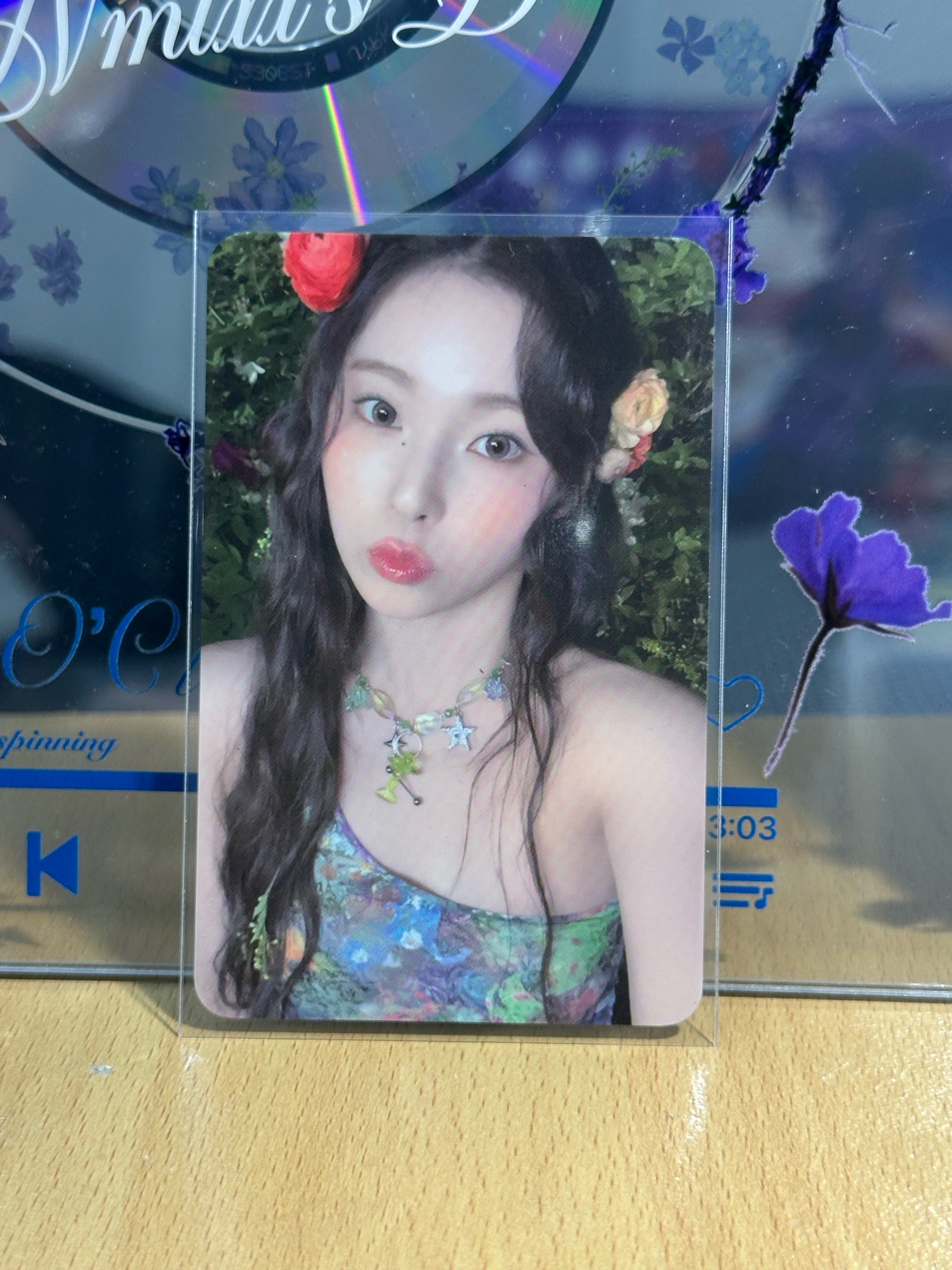 仲夏夜貼紙卡 嘟嘴花圭 