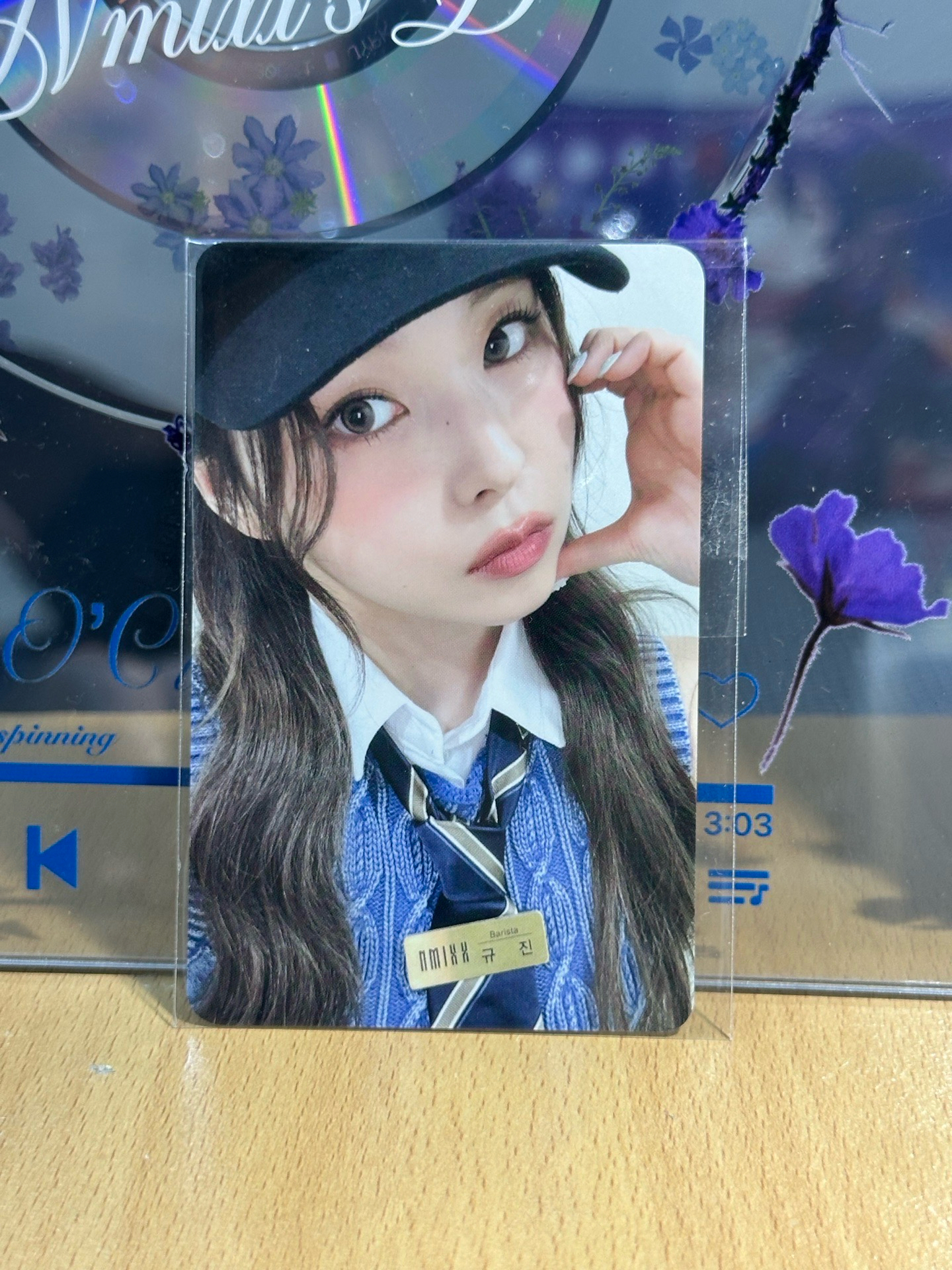 expérgo簽售卡 咖啡師臉頰愛心圭☕️