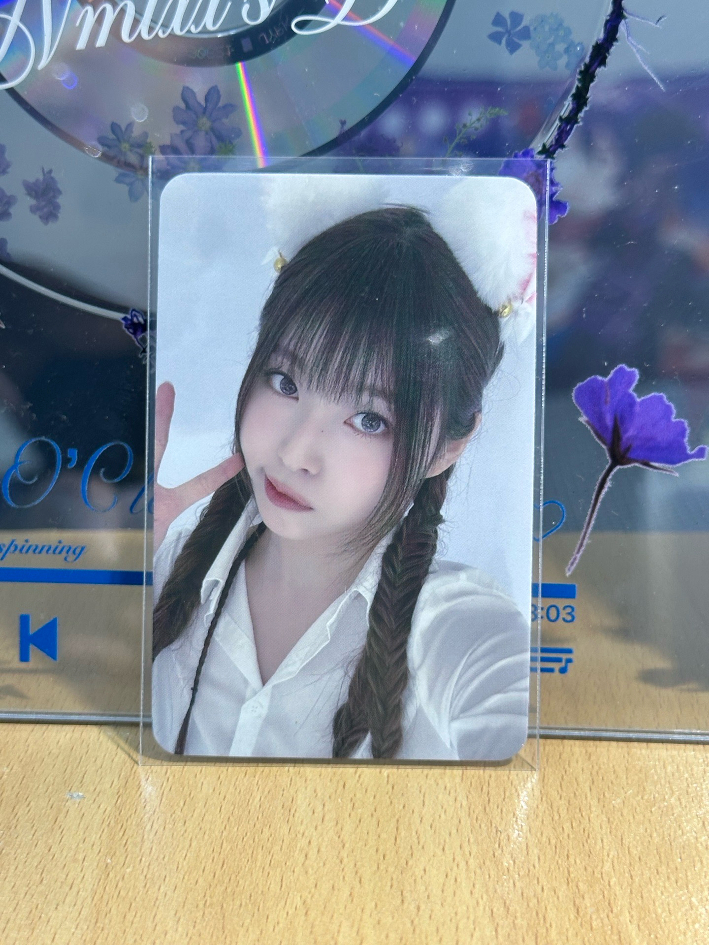 expérgo簽售卡 白色貓耳