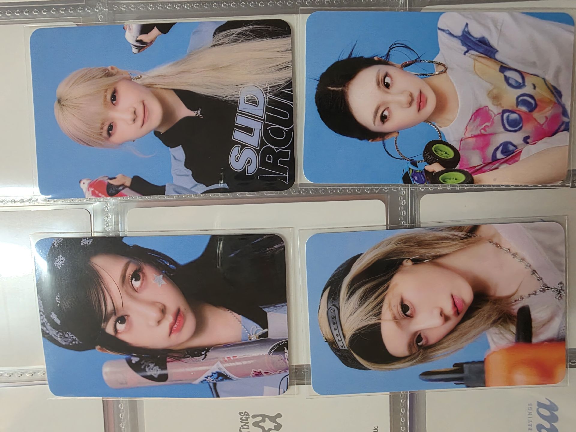 2025年曆 WM特典卡 柚冬吉寧 四張不拆