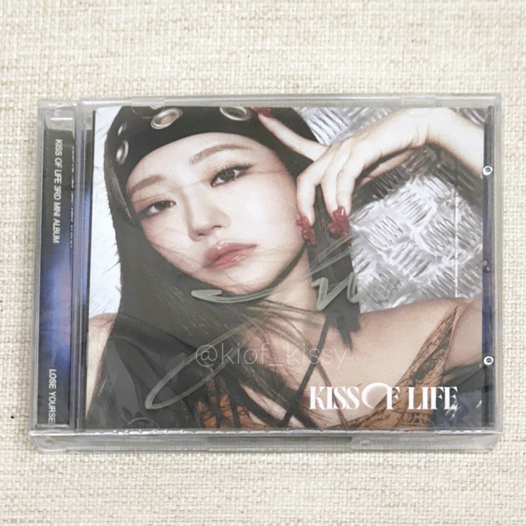 KISS OF LIFE 迷三未拆單封 julie簽專