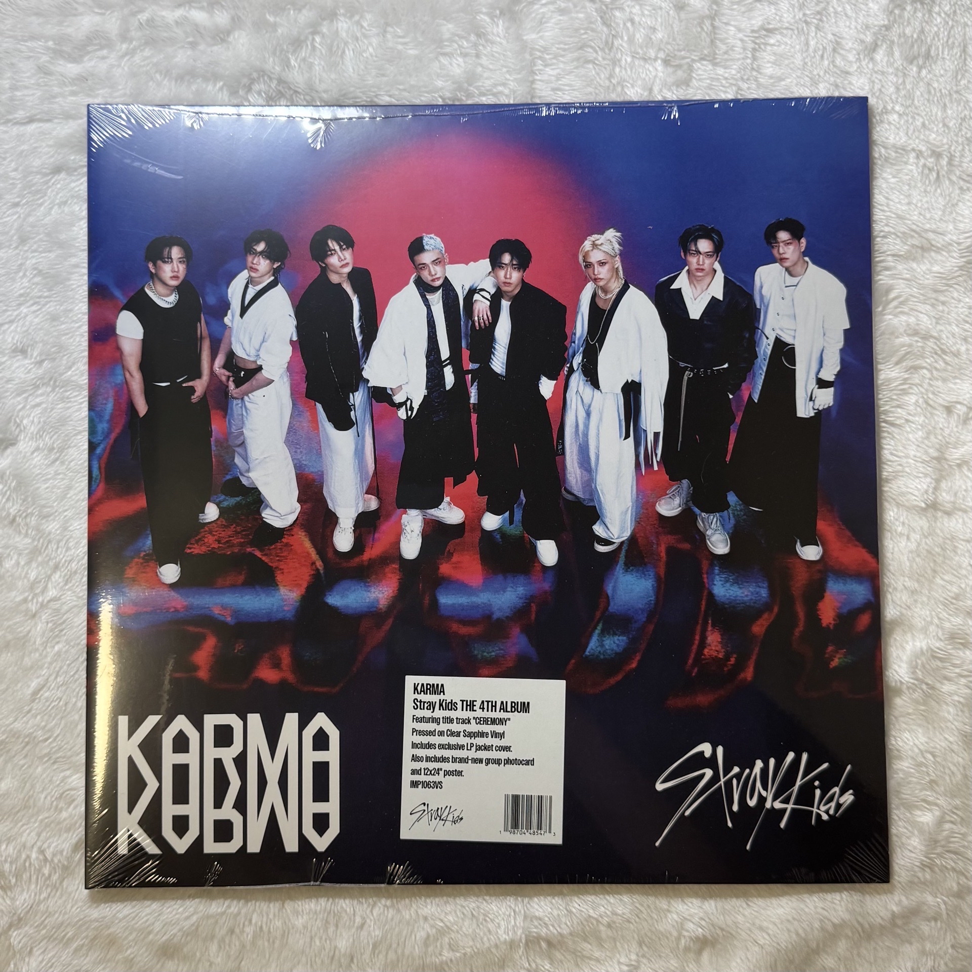 Stray Kids Karma藍膠（是藍膠沒錯雖然有點難聽）