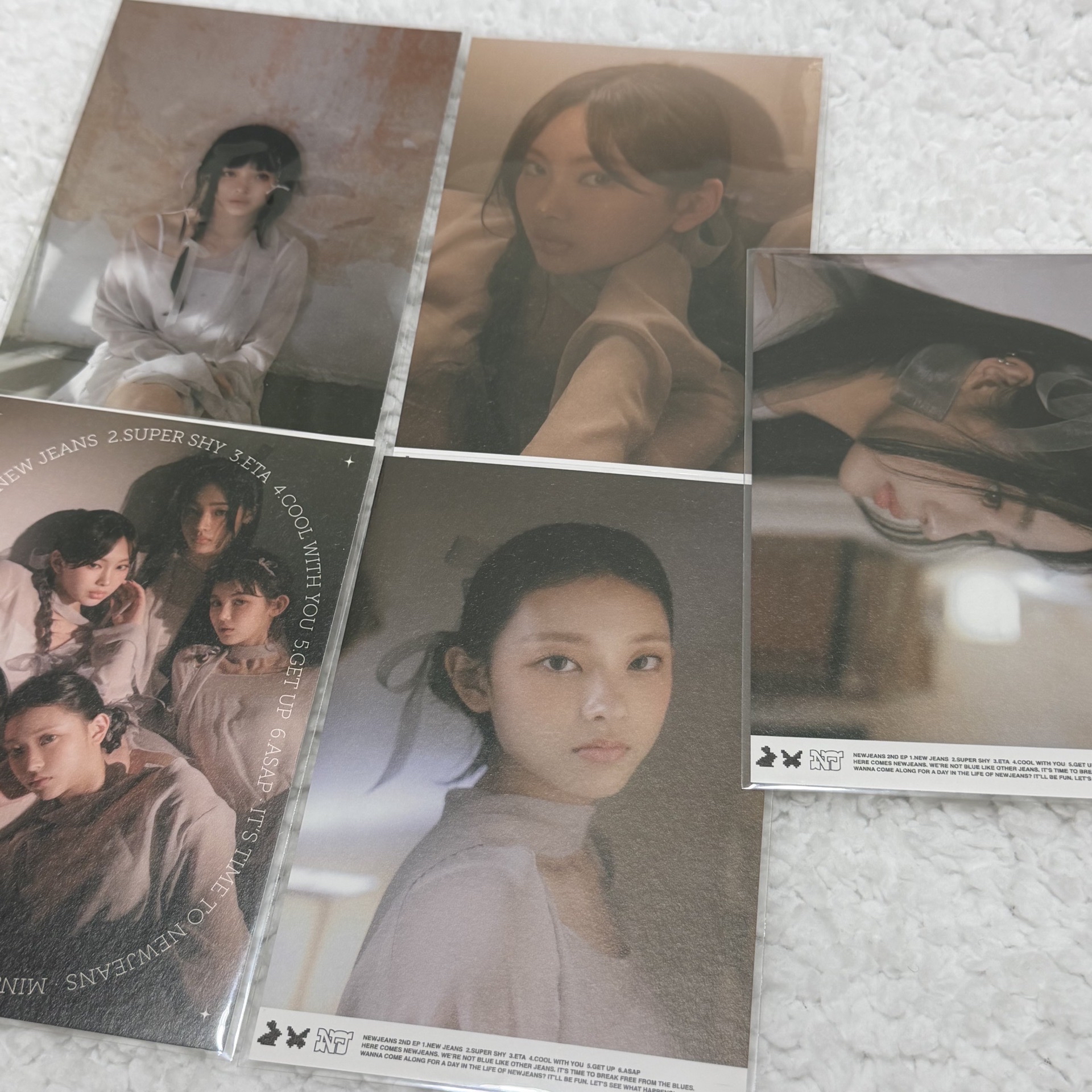 Get up明信片 餘Minji Hyein