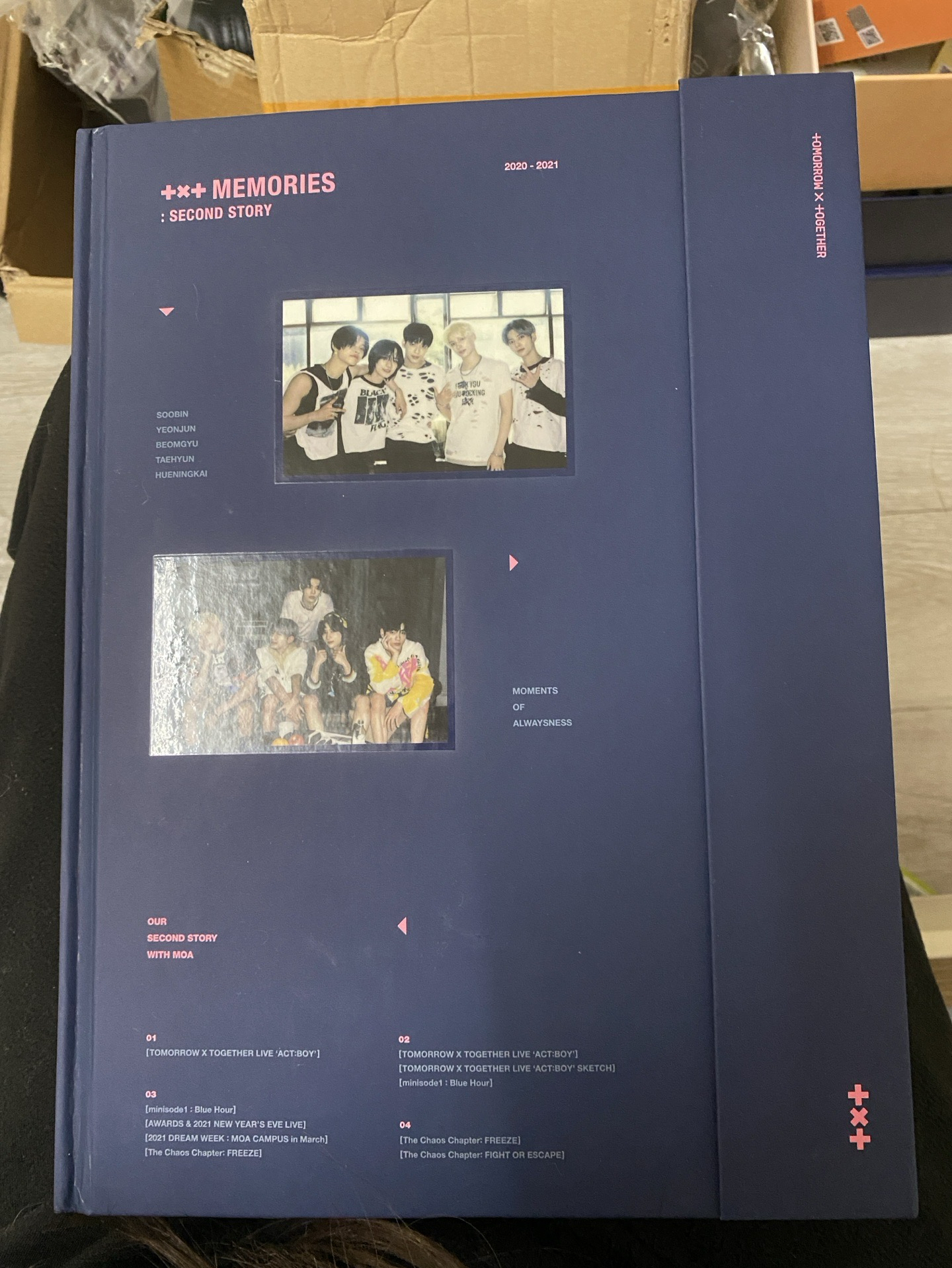 TXT 22年回憶錄 dvd版空專