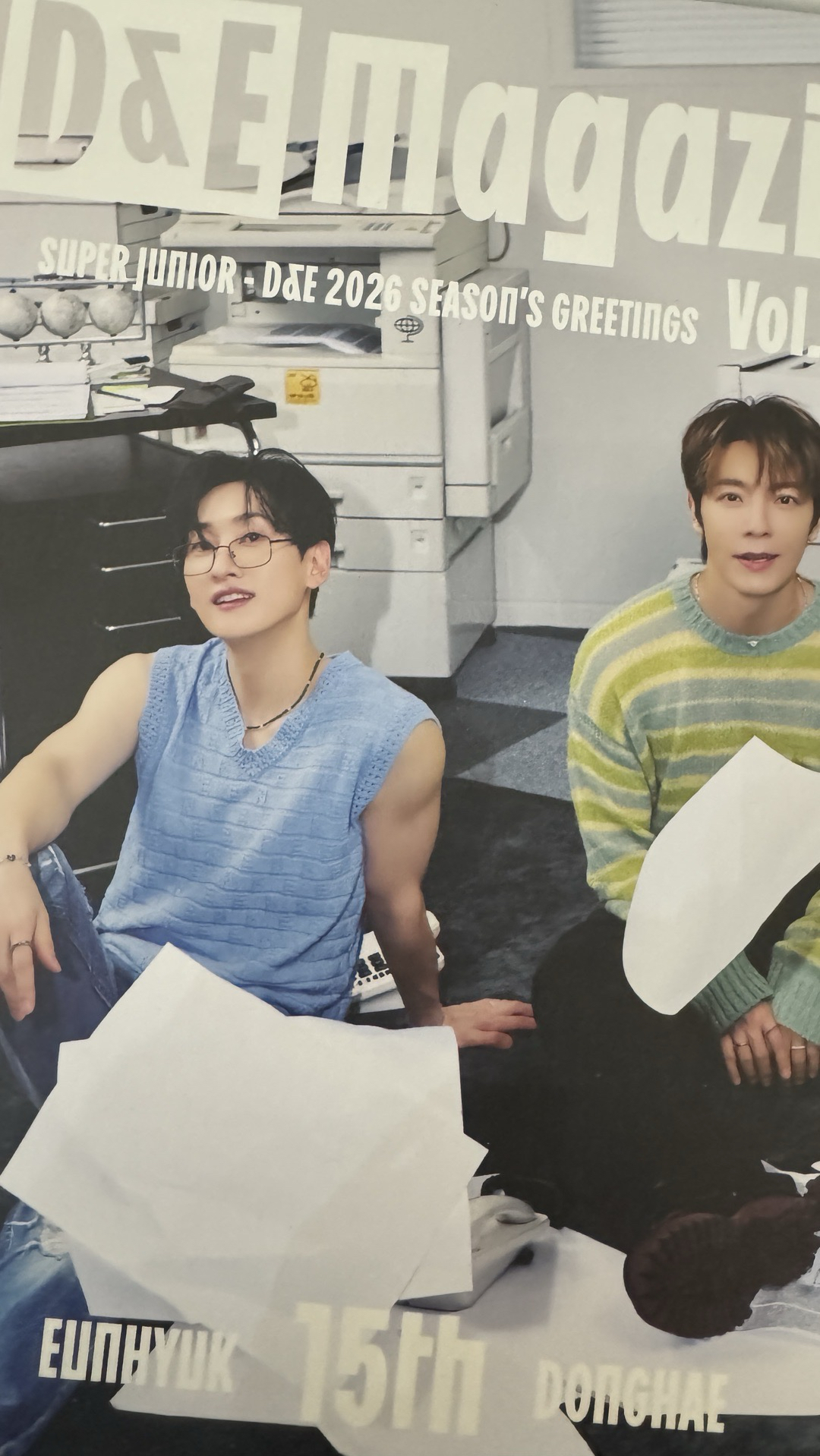 SUPER JUNIOR D&E 2026 年曆season’s greetings