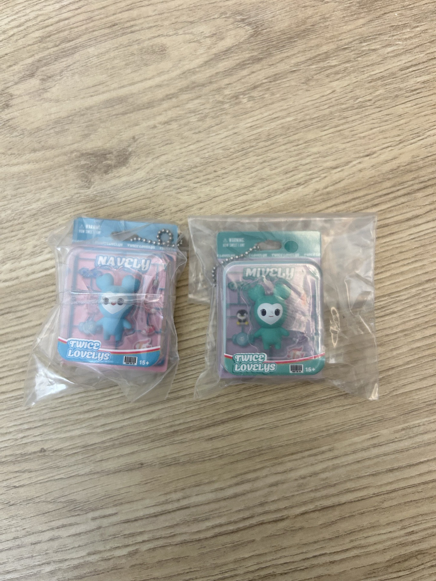 TWICE X BANDAI 扭蛋 吊飾 NAVELY MIVELY