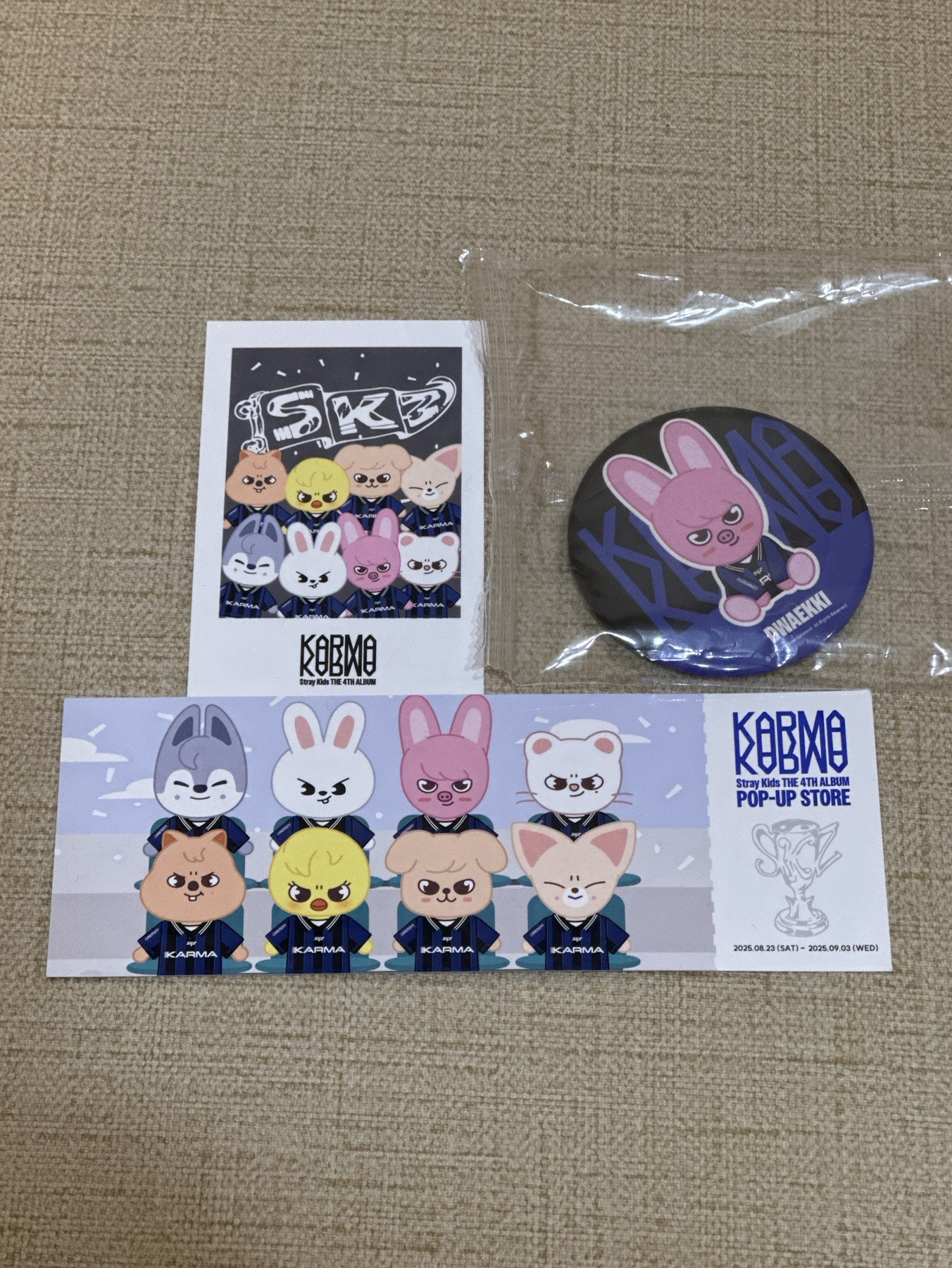 KARMA快閃店 入場禮 鏡子