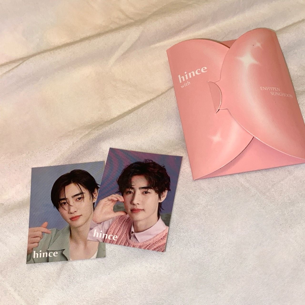 ENHYPEN SUNGHOON hince代言 小卡