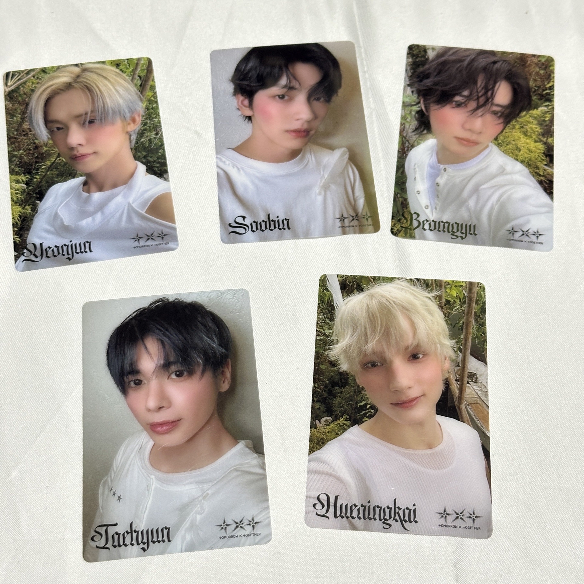 TXT starkissed 環球 特典 透卡