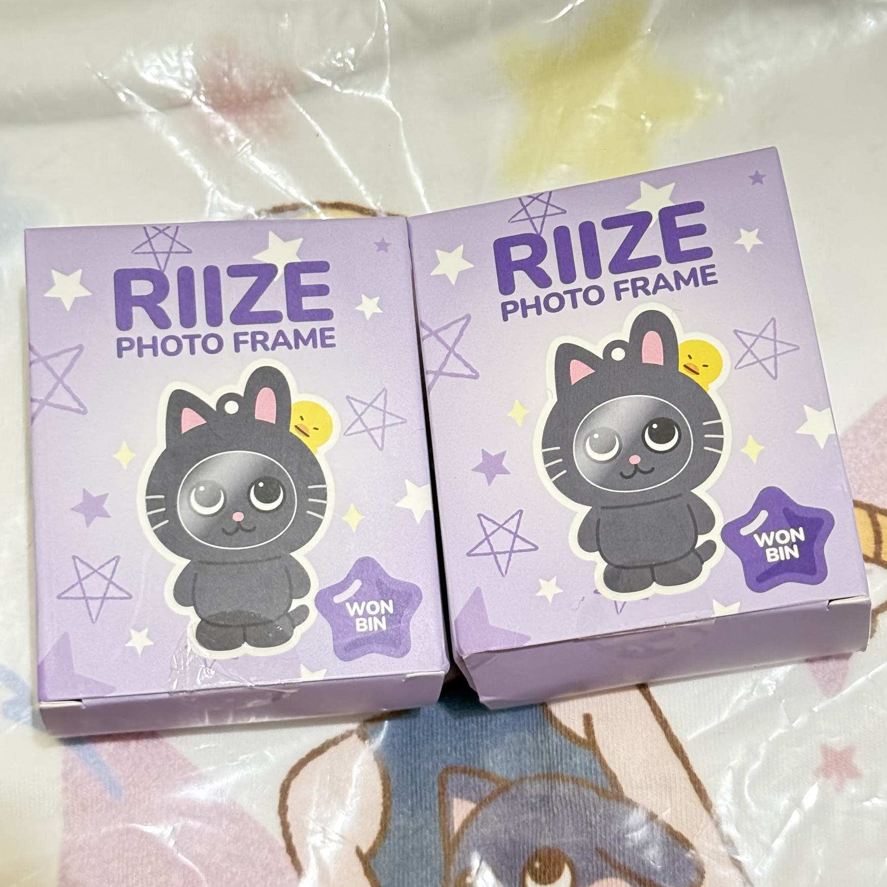 RIIZE PARK 元彬 兔貓鴨 相片鑰匙圈