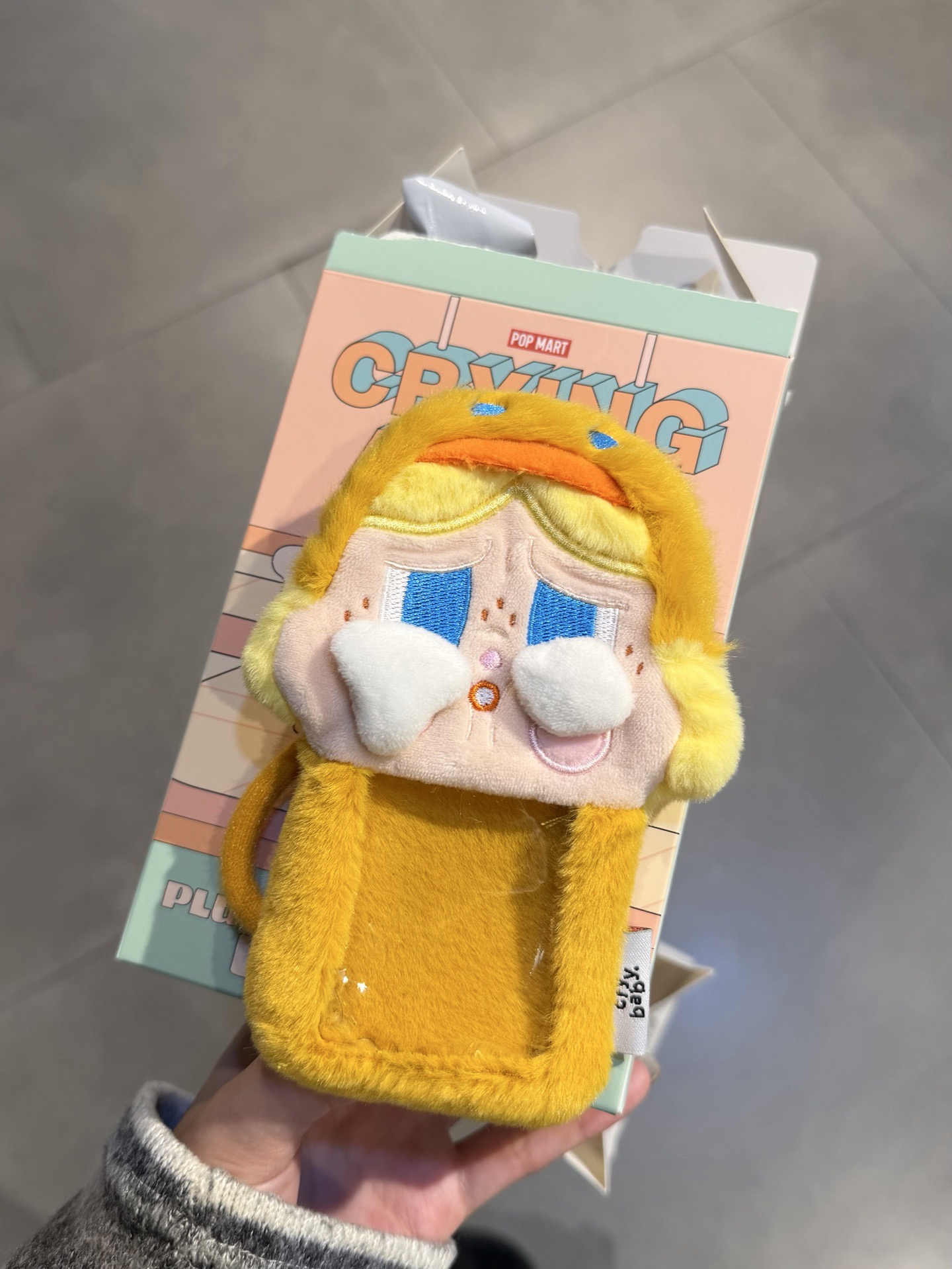 CRYBABY哭娃 眼淚工廠 絨毛卡套