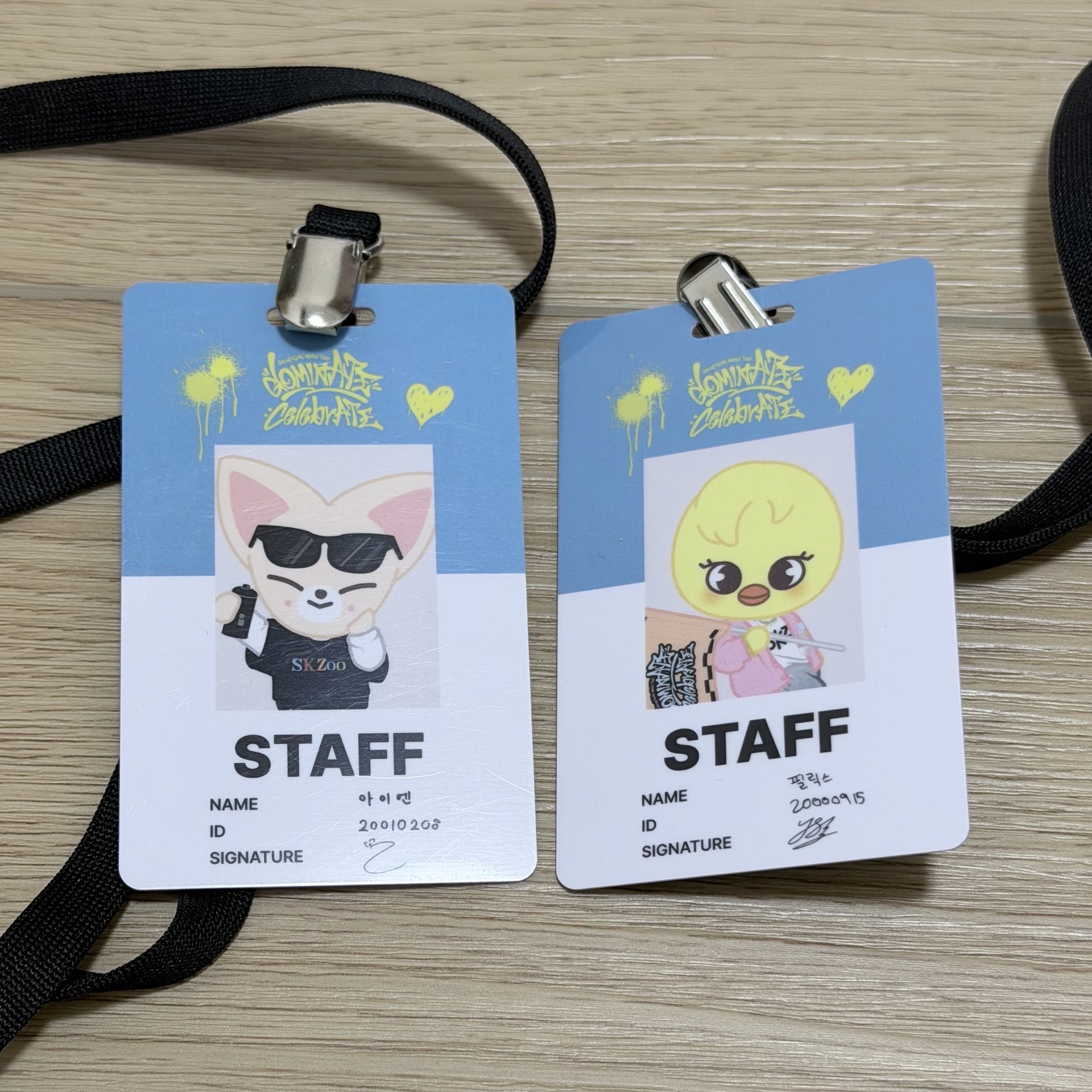 SKZ FELIX I.N BbokAri FoxI.Ny 安可場 快閃店 入場卡 