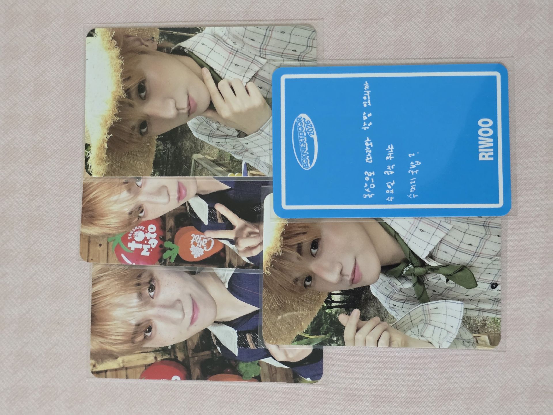 26年曆卡 RIWOO 五張一起不拆