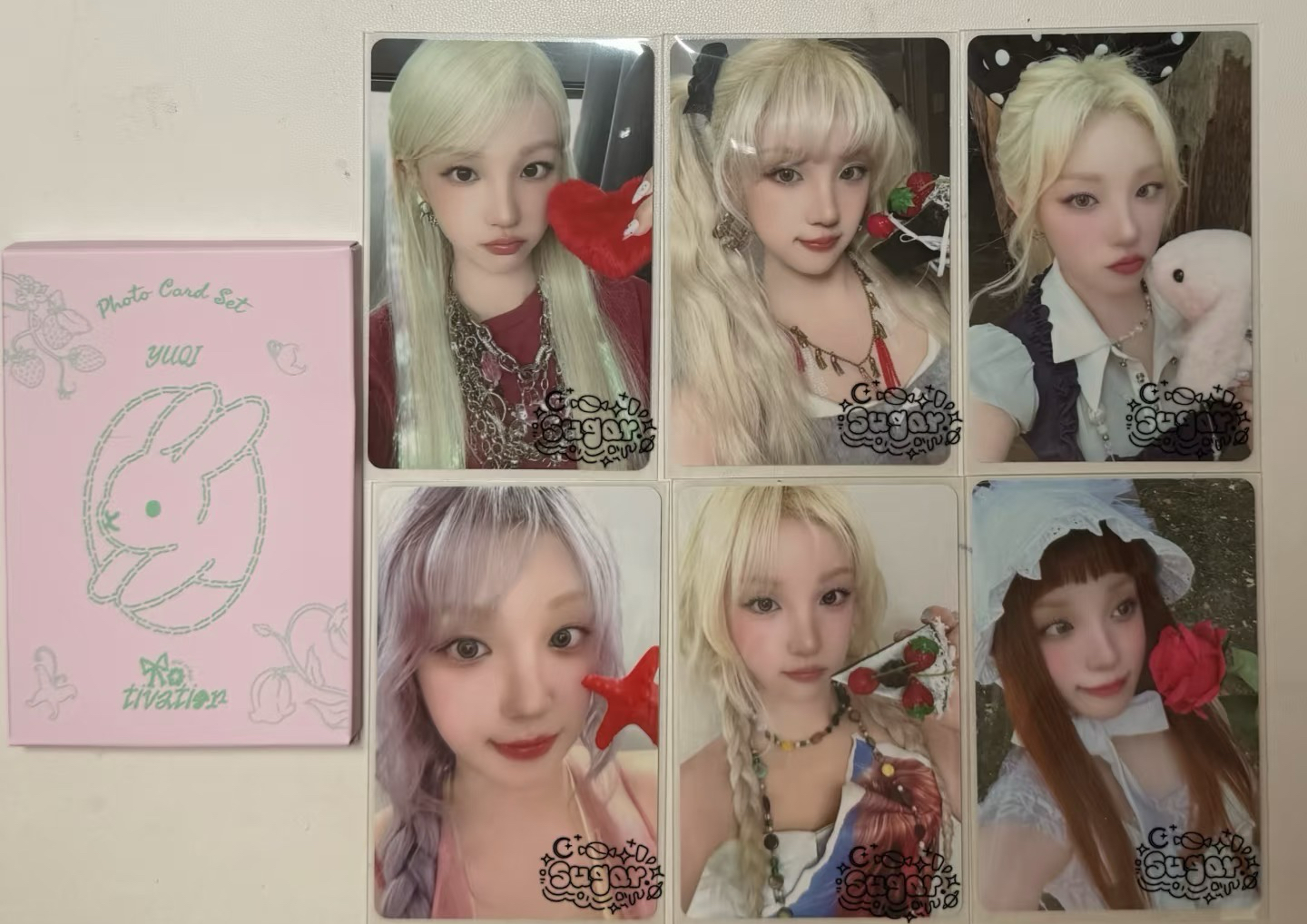 i-dle yuqi 宋雨琦 小卡套組 小卡 MOTIVATION快閃店周邊