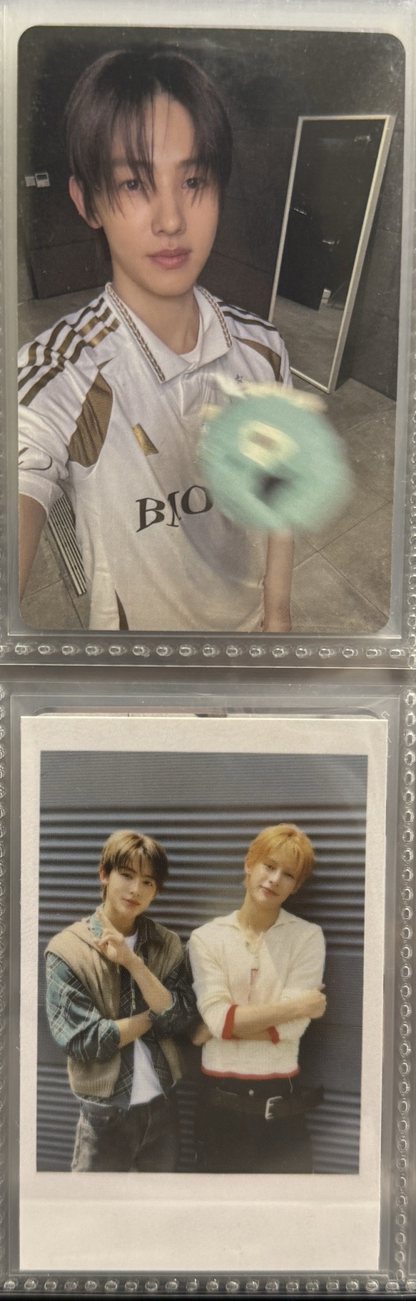 嚴成玹球專卡+玹凡年曆拍立得