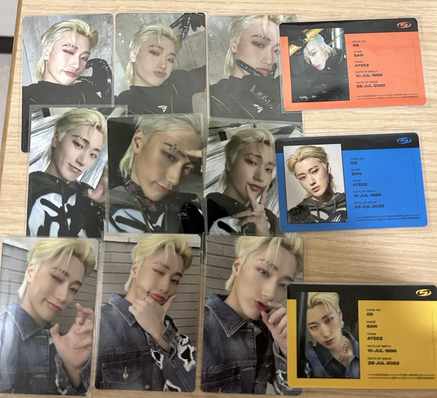 崔傘Fever Epilogue ms 3.0 簽售卡、Movement 專卡