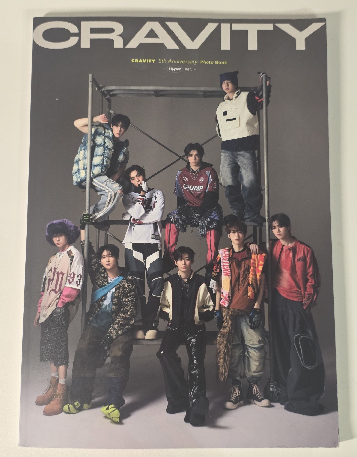CRAVITY 5th Anniversary Photo Book Hyper ver.