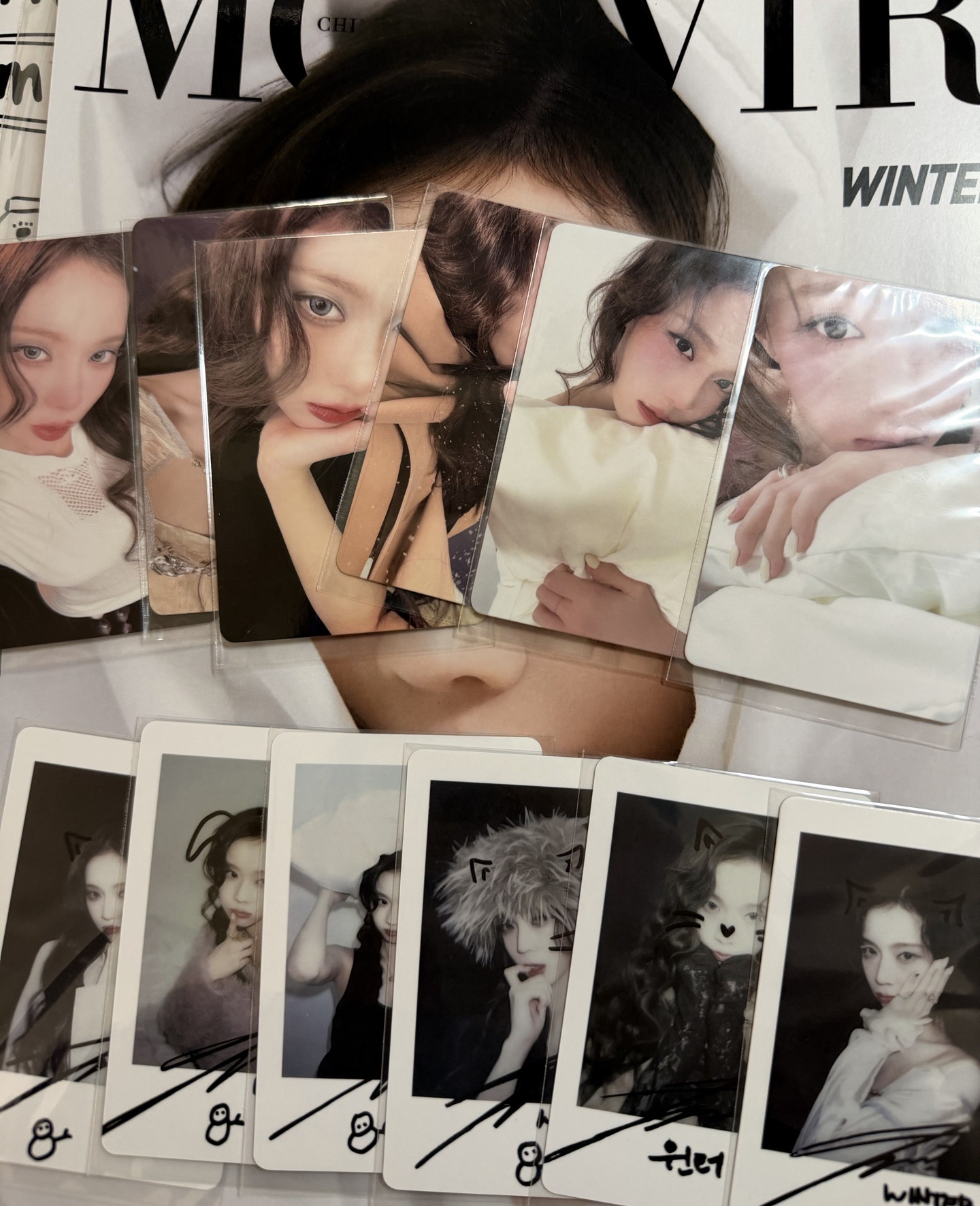 冬雜誌set(兩本雜誌+兩套小卡）