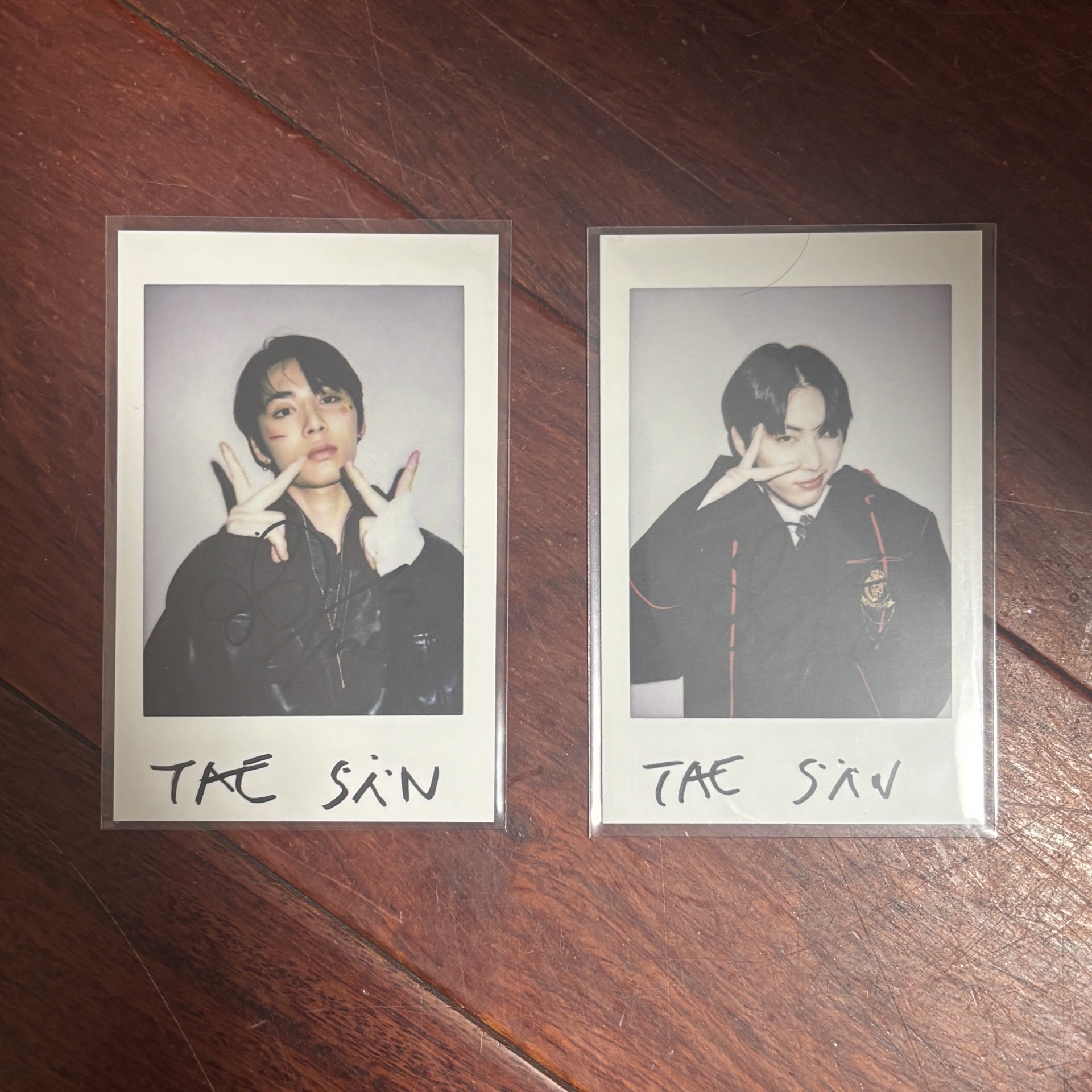 漫潮雜誌卡 拍立得 Taesan (AB版兩張一起出）