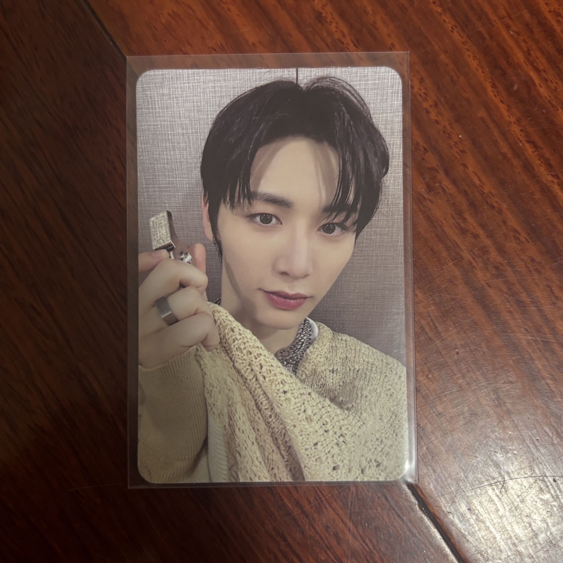 WHO 蝦皮 KMstore簽售卡 Taesan