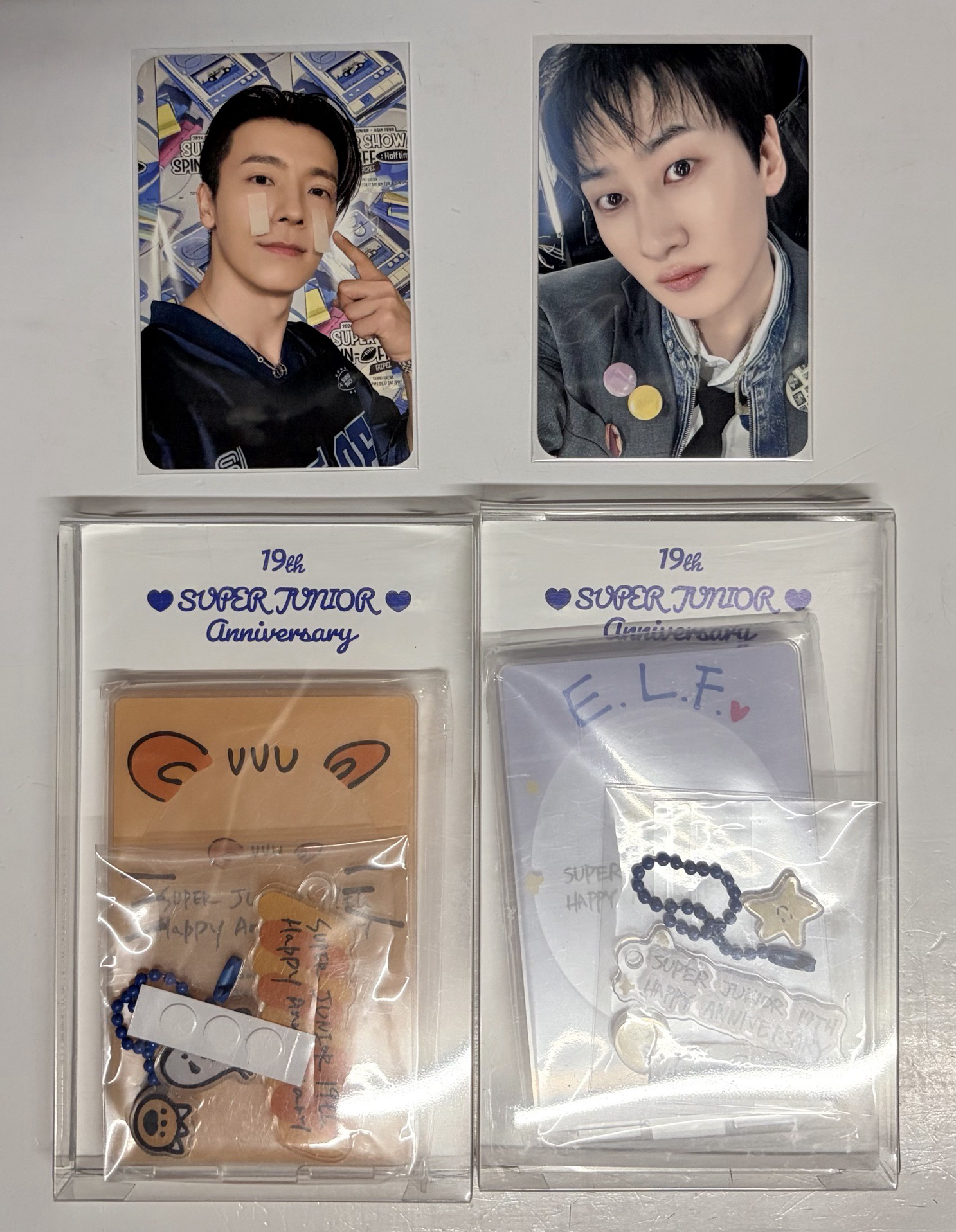 super junior 19週年 立牌 李赫宰 李東海 銀赫