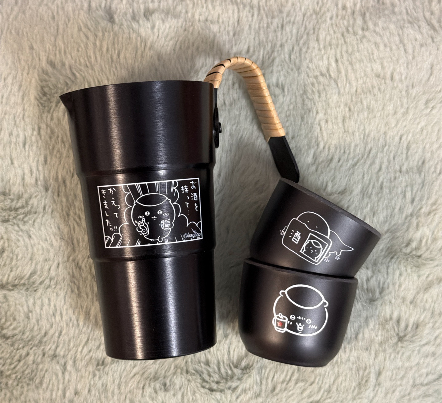 酒燗器＆小酒杯2入組