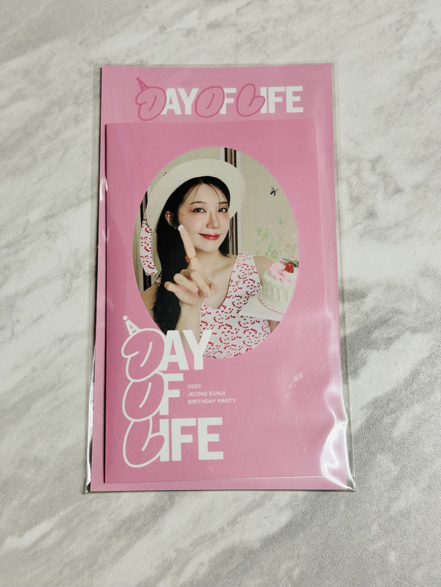 Apink 鄭恩地 生日 周邊 A DAY OF LIFE門票組
