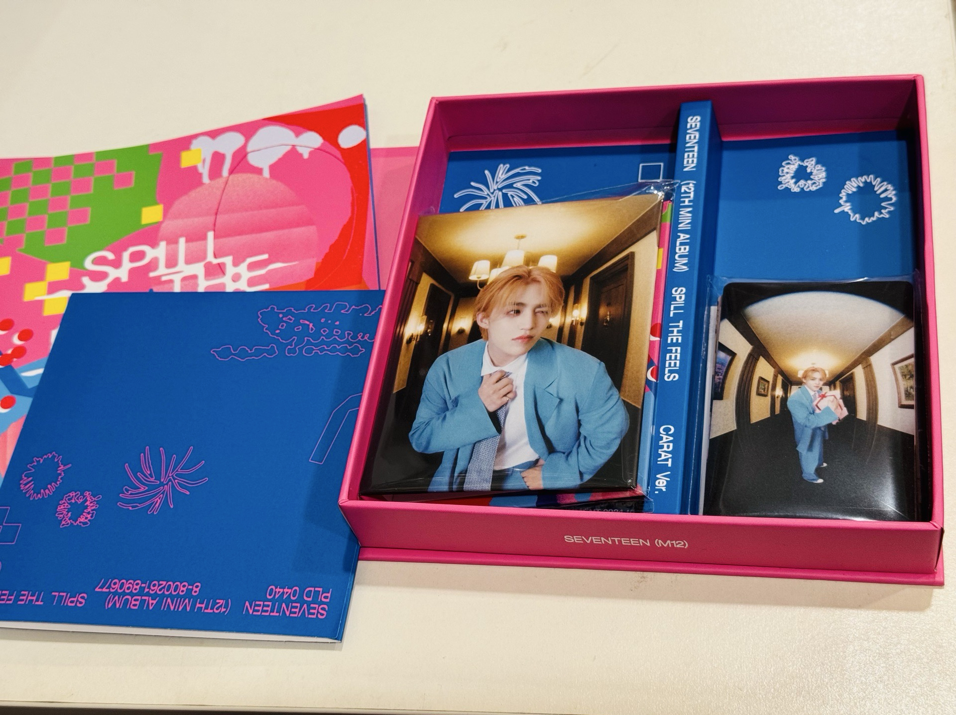 SEVENTEEN SPILL THE FEELS MINI 12 克拉盤 S.COUPS 喆