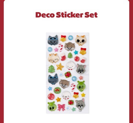 BOYNEXTDOOR BBNEXDO 聖誕貼紙 水晶貼紙