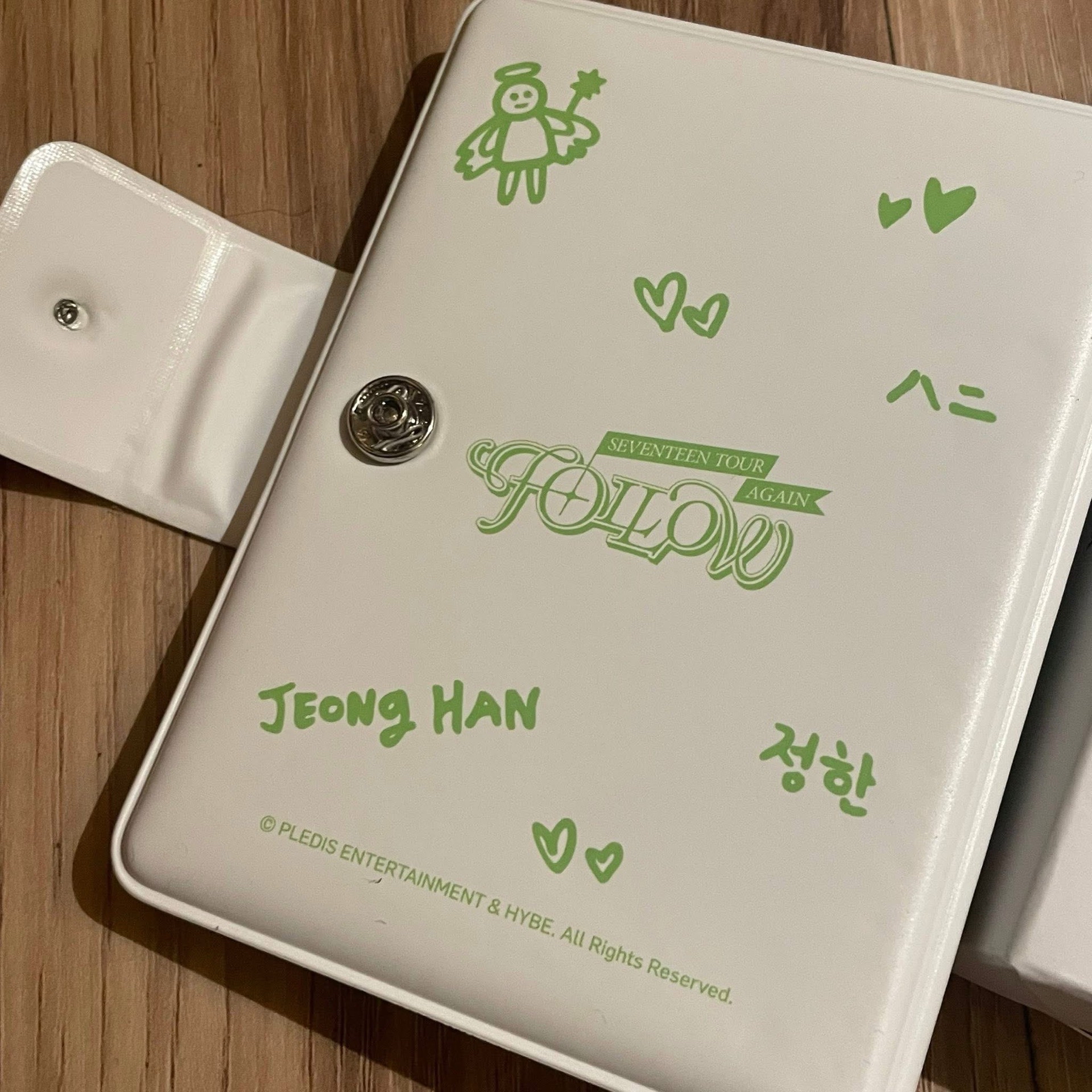 Follow again淨漢卡冊