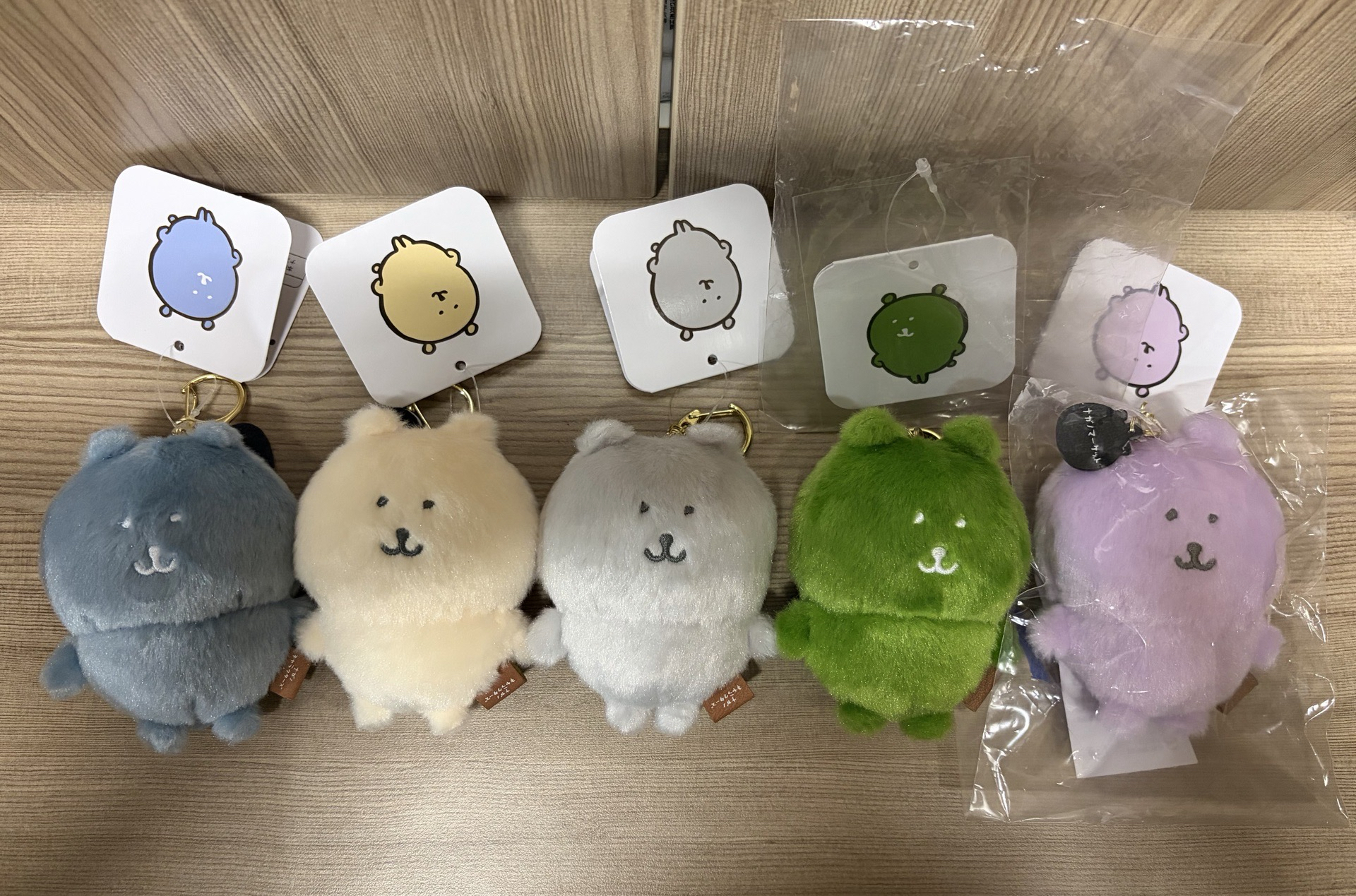 自嘲熊 ナガノ nagano 彩色熊 韓國限定 莫蘭迪藍 香草 淺灰 抹茶 紫