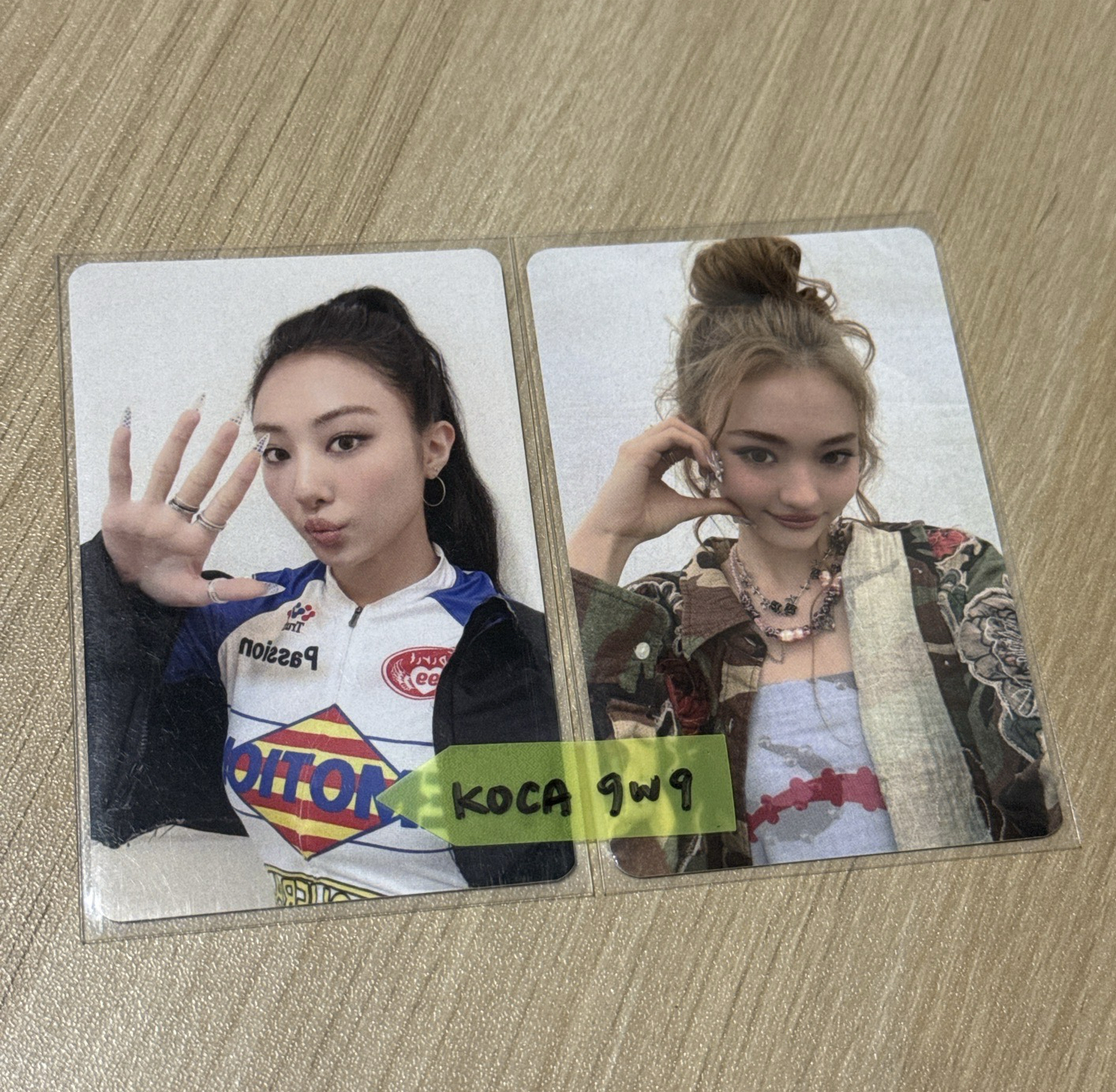 MEOVV-迷一 Hands Up/Drop Top 打歌卡 