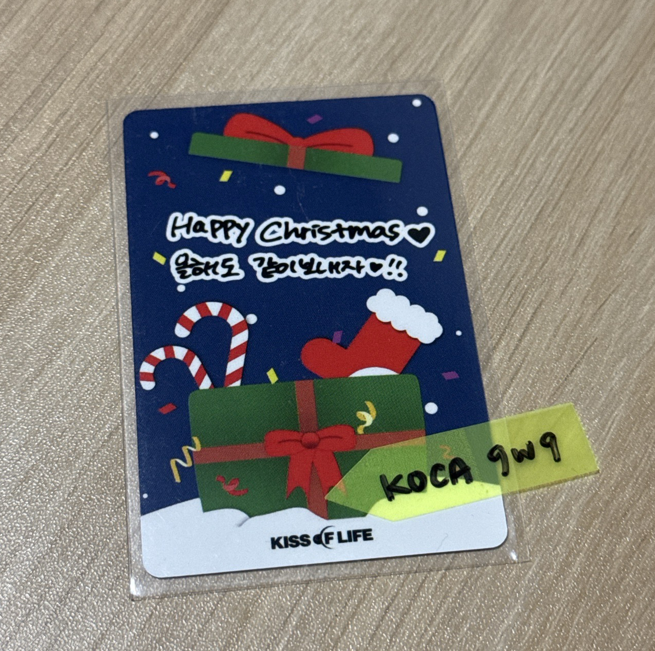 KIOF BELLE-2024年末 MBC歌謠大祭典 打歌卡