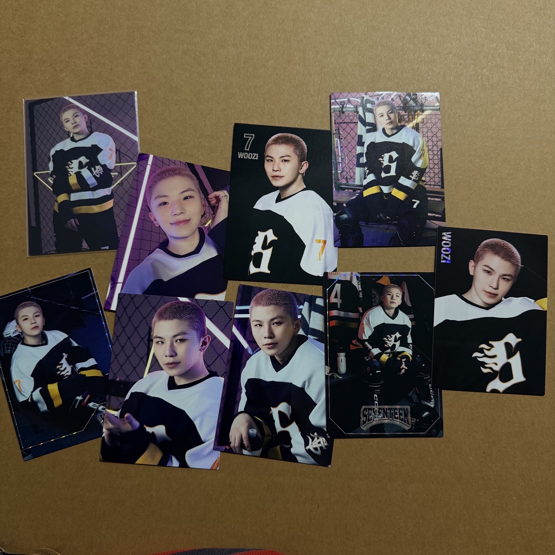 SEVENTEEN WOOZI 2025Home 卡包卡+衣服卡 全套