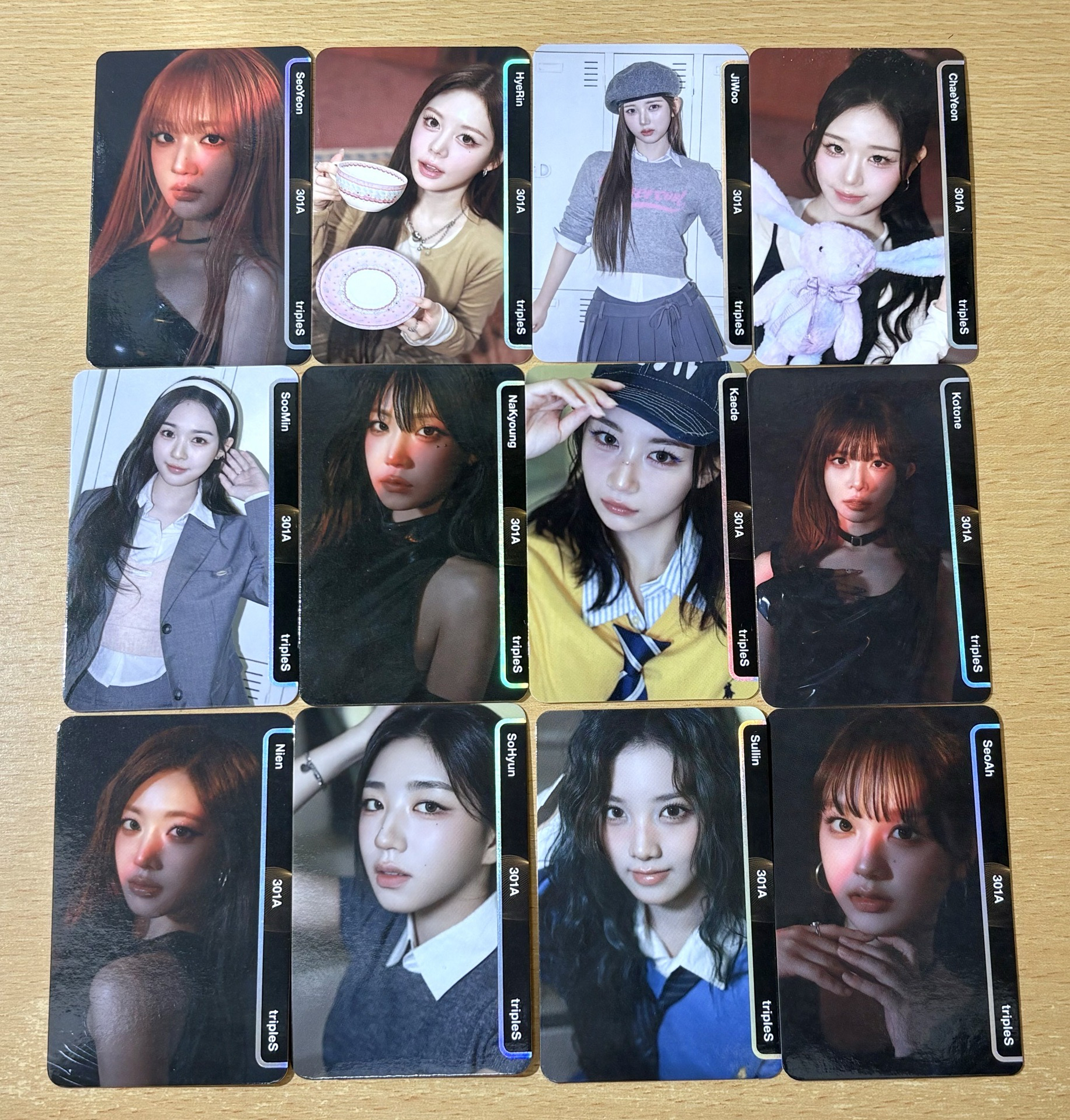 tripleS msnz OMA S1 S2 S3 S4 S6 S9 S21 S22 S23 小卡