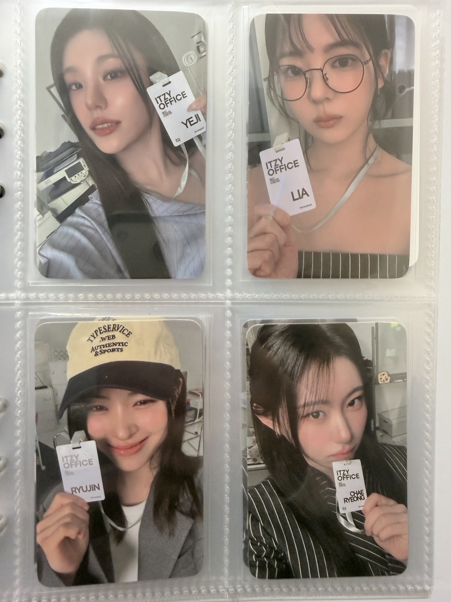 2025年曆 jyp 特典卡 