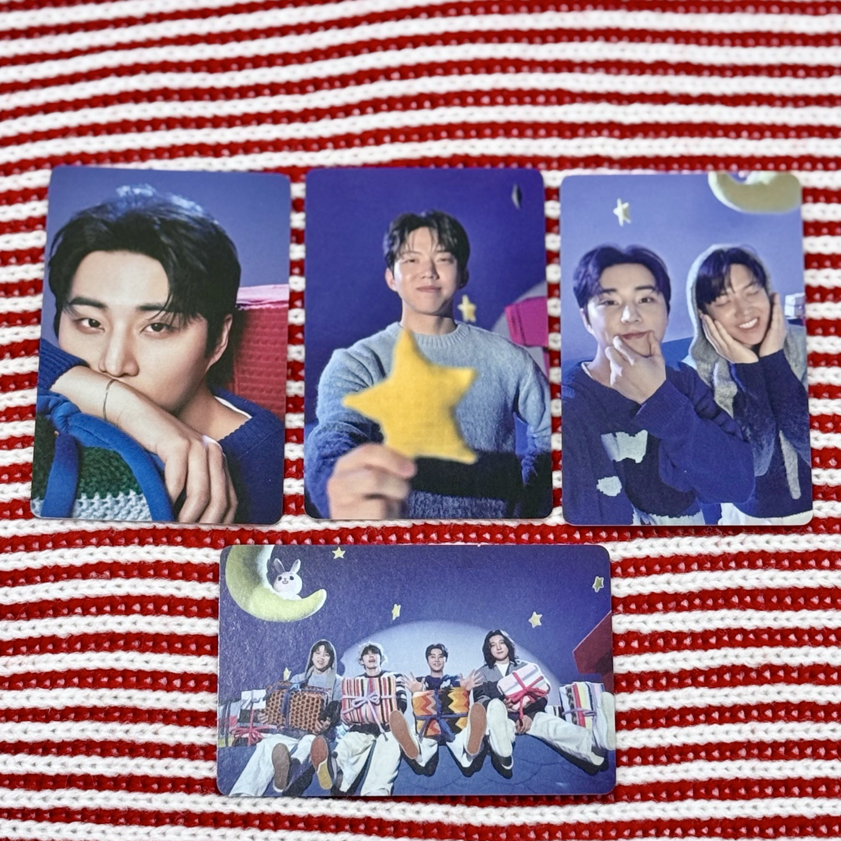 DAY6 2025THE PRESENT🎁隨機小卡🐻🦊🐰🐶성진 영케이 원필 도운 晟鎮永哯元弼 度雲雙人團卡