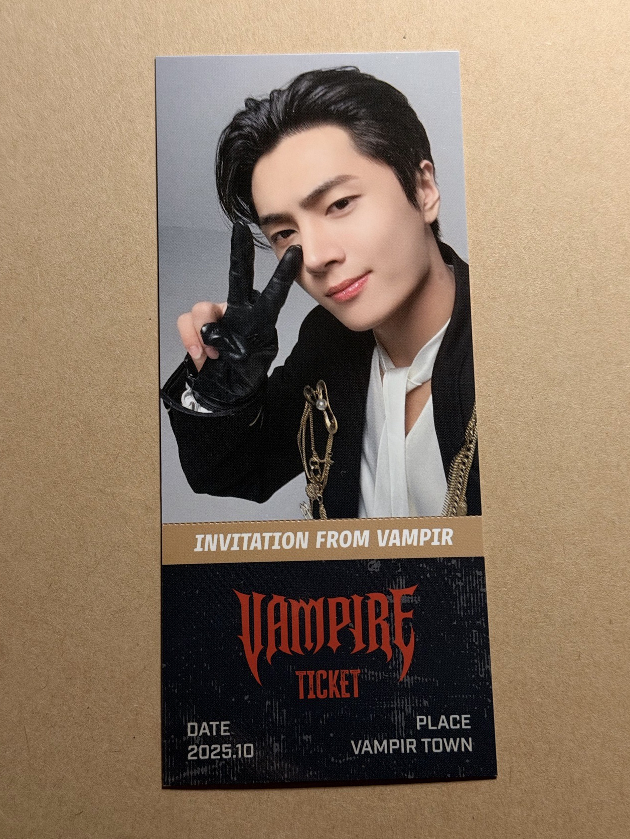 JAY 朴綜星 ENHYPEN WORLD 吸血鬼 GIFT/SPECIAL 票根