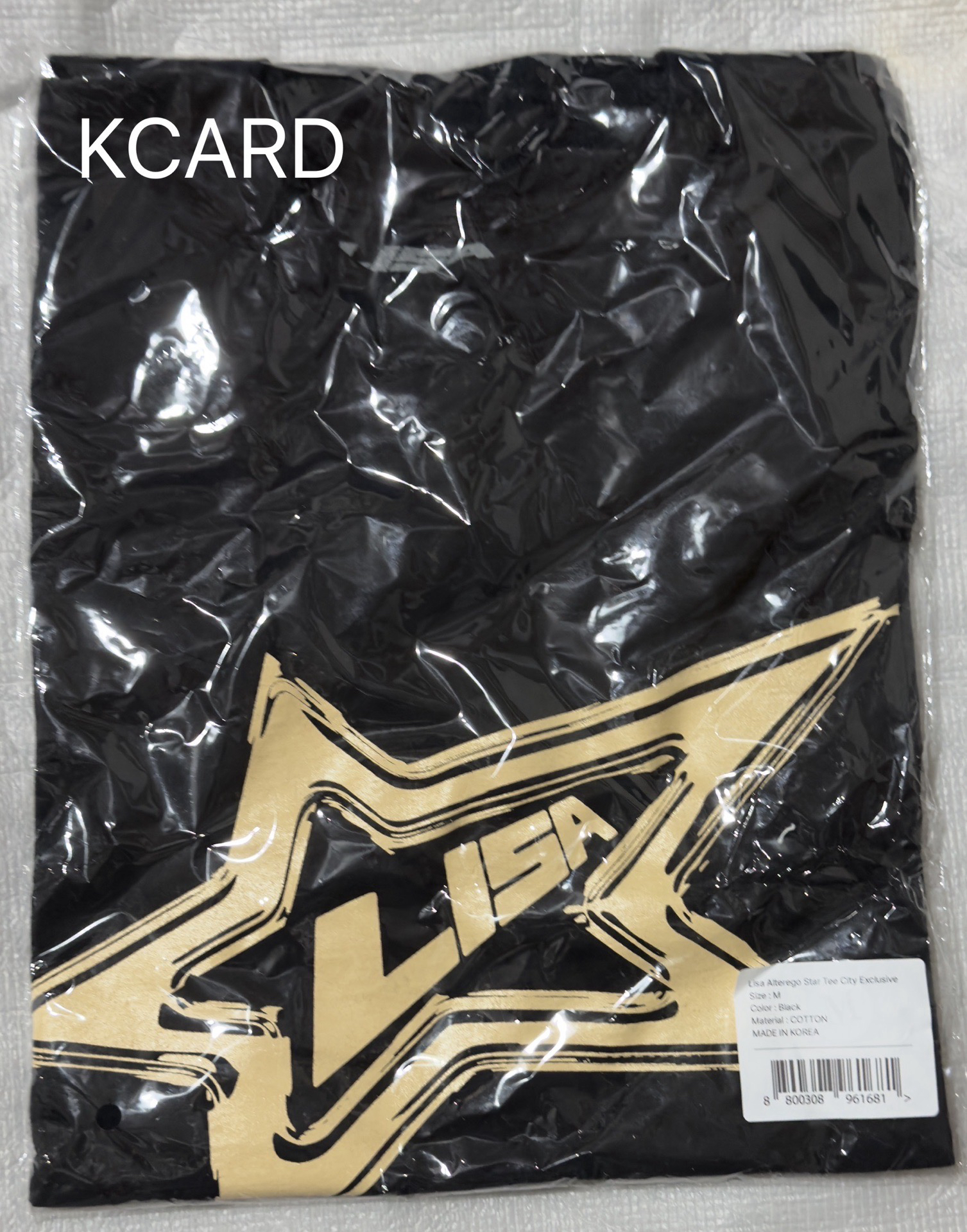 BLACKPINK LISA TOKYO 東京限定 短袖 M號