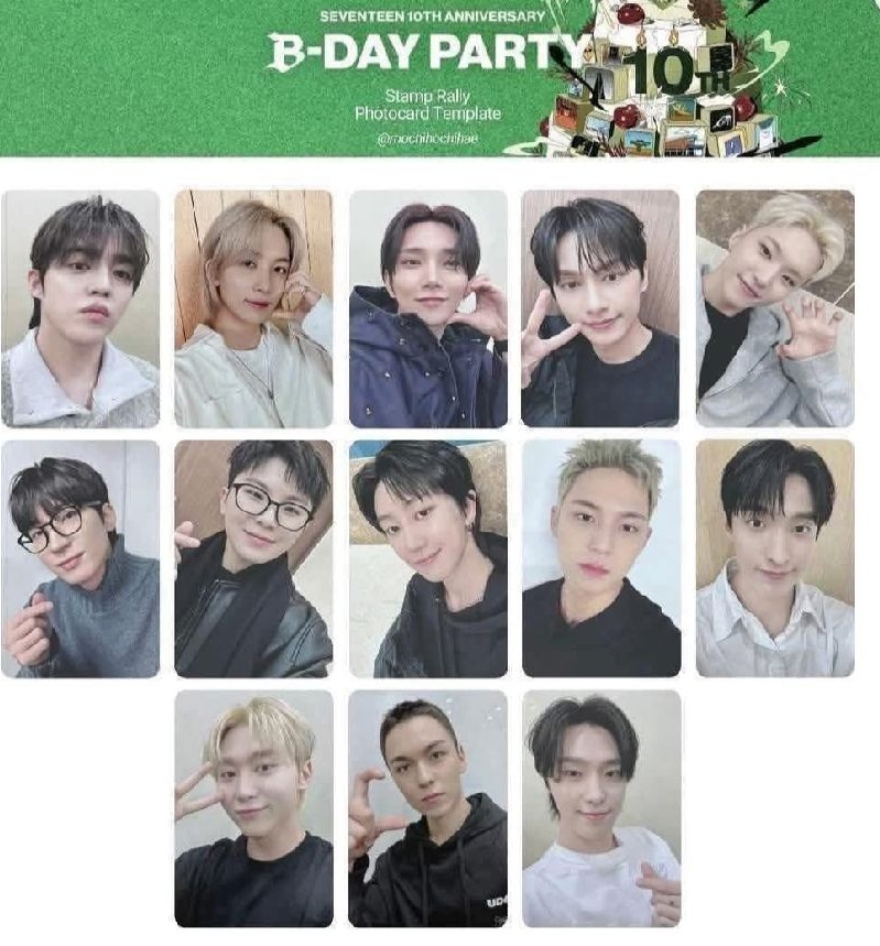 10週年集章卡一套不拆