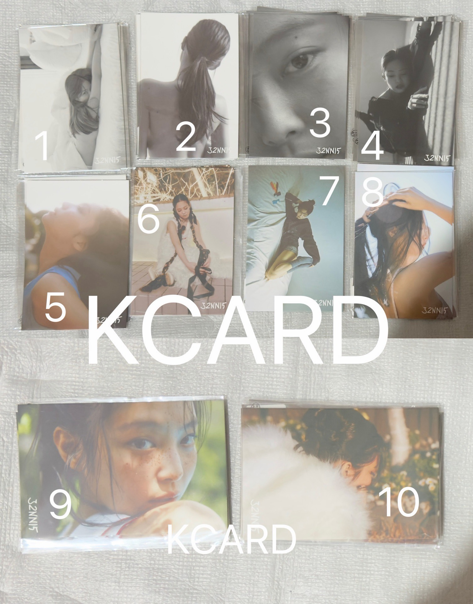 BLACKPINK JENNIE J2NNI5 明信片