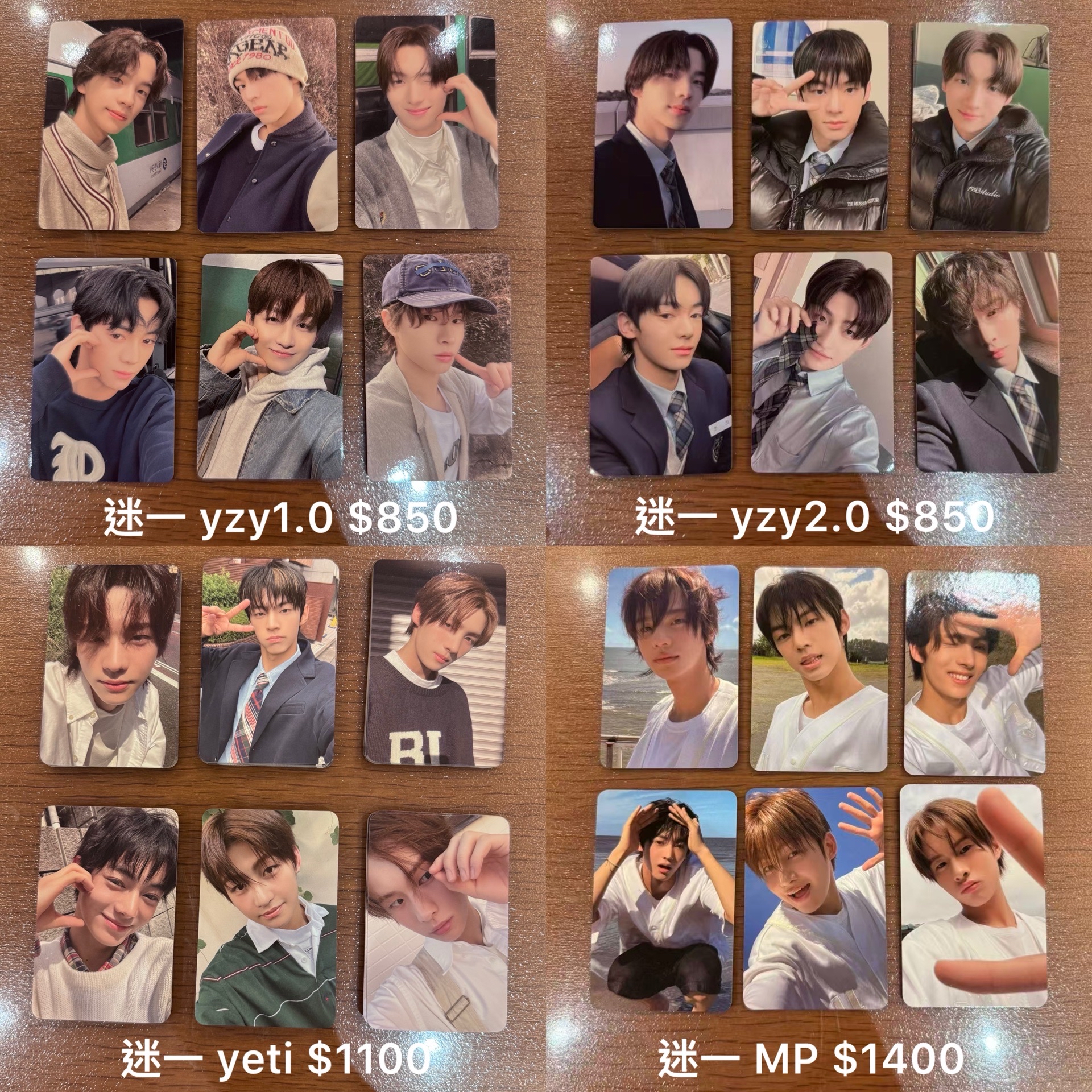 TWS Sparkling Blue簽售卡