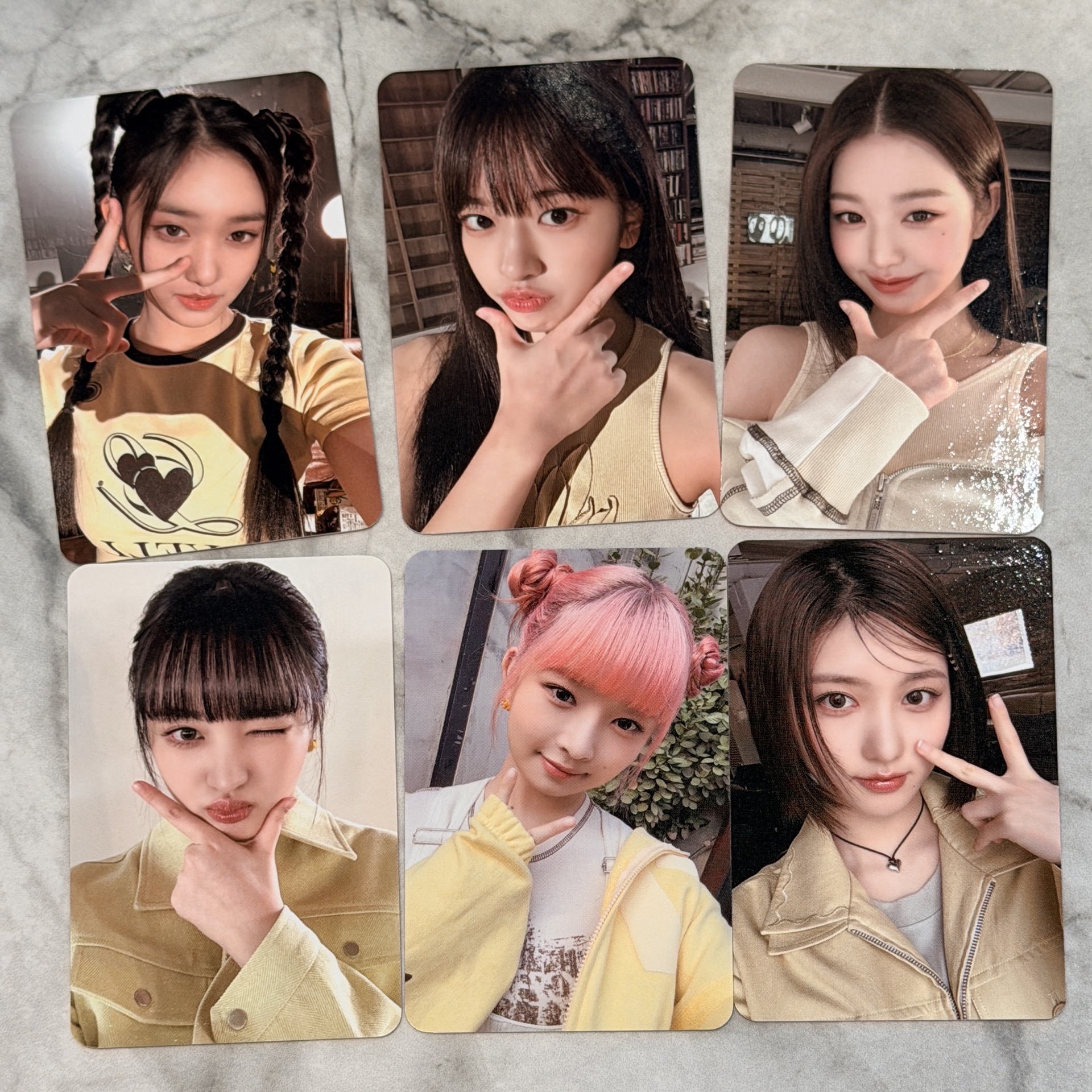 (套出) IVE 玉米鬚茶 代言卡 1.0 SET