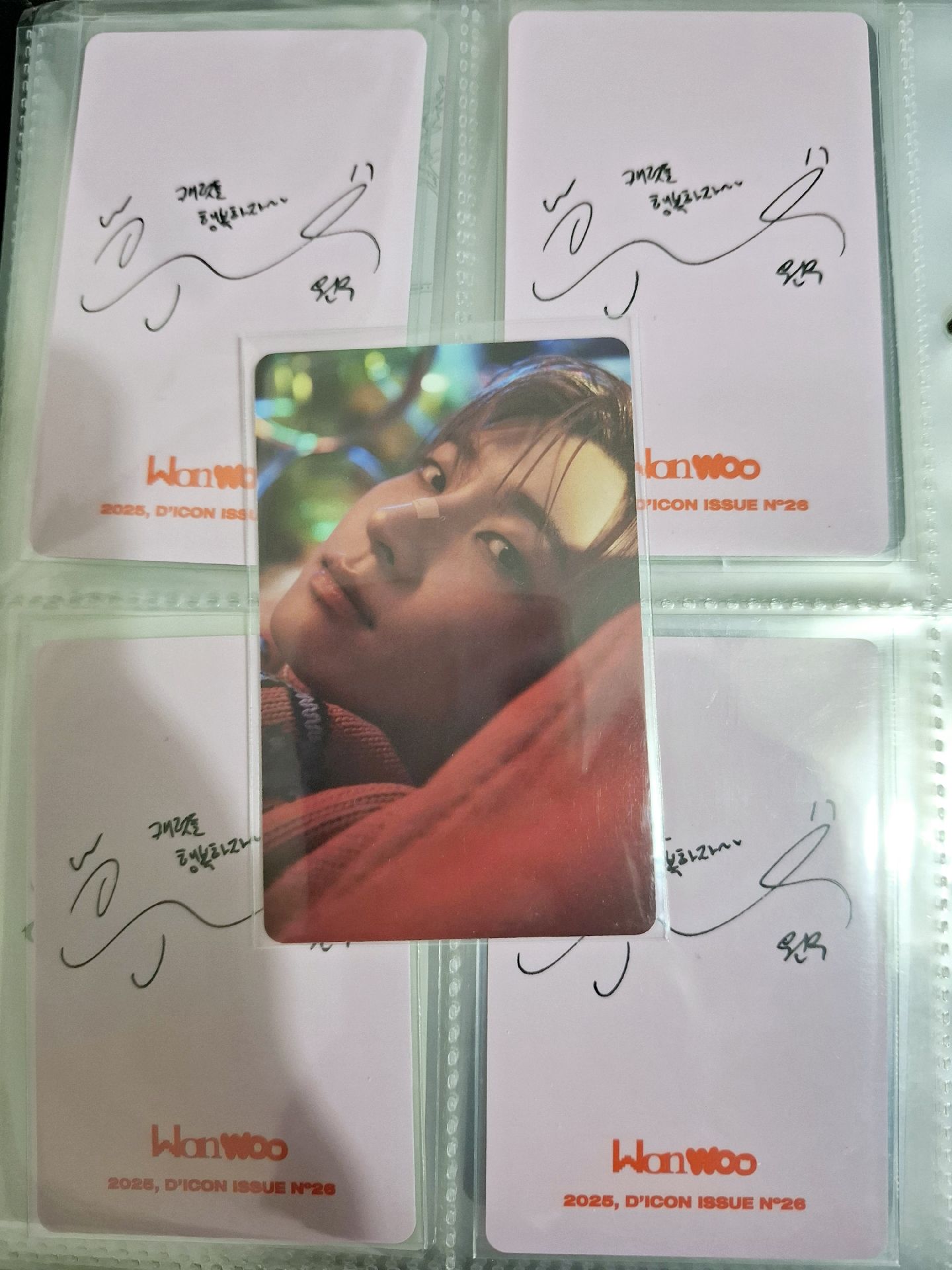 Dicon雜誌圓佑A版特典卡