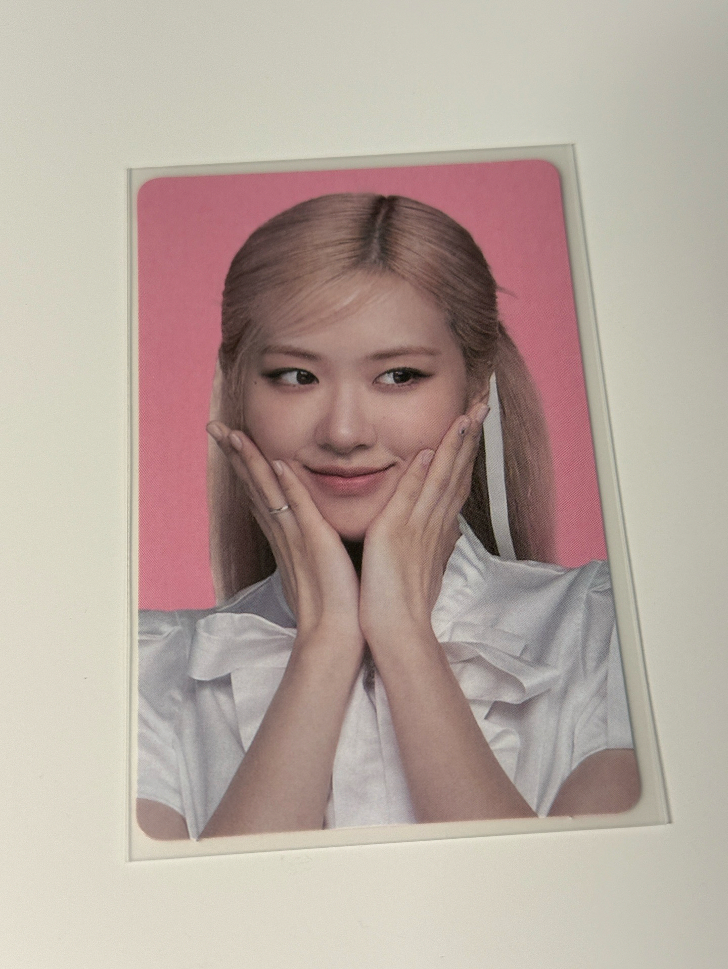 ROSÉ BPTG yg 特典卡