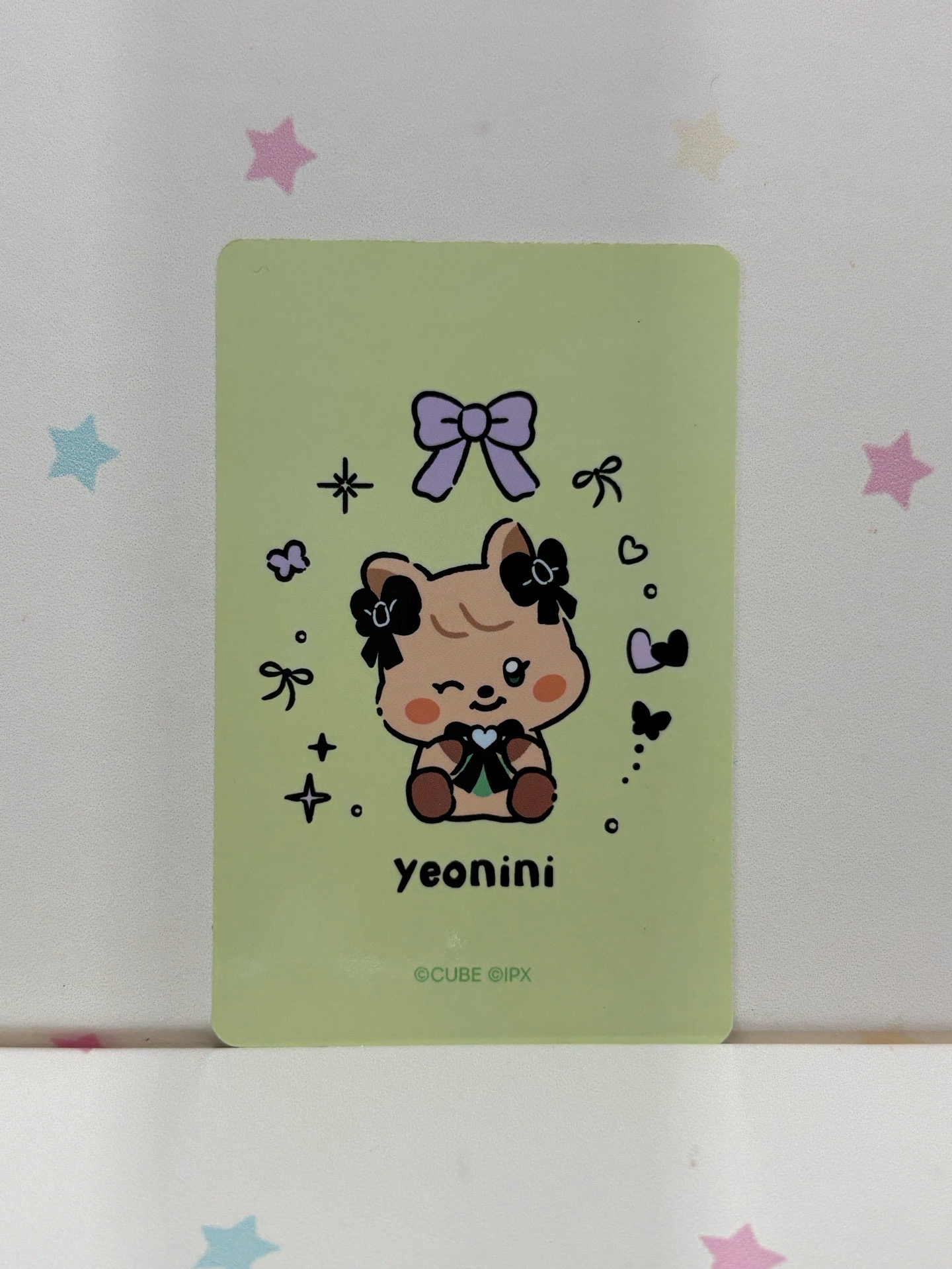 迷八 快閃隨機卡 yeonini卡背🟠