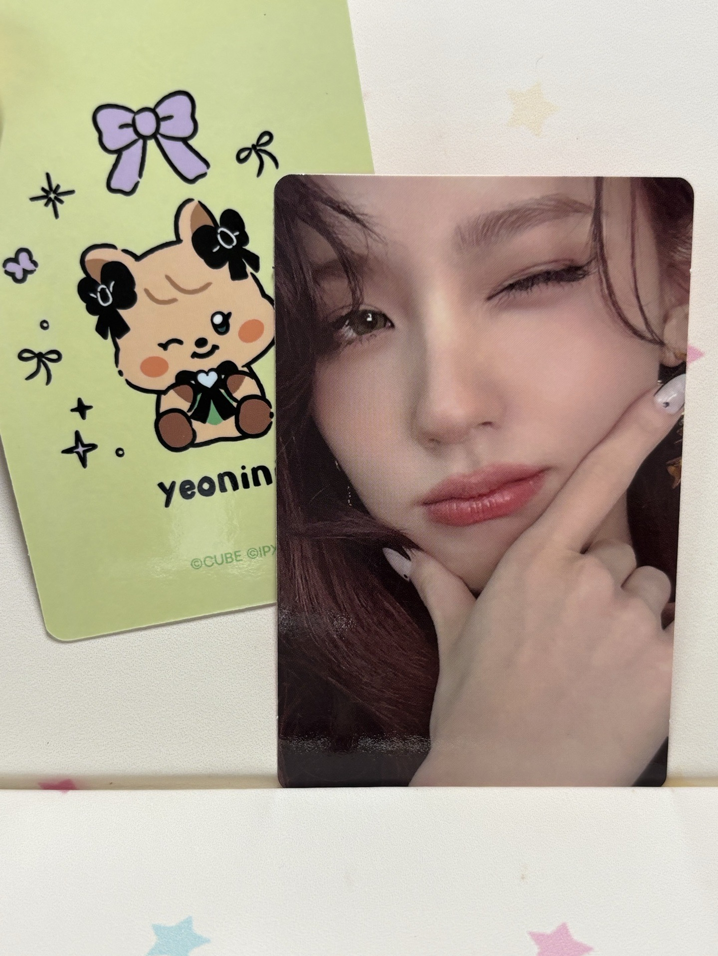 迷八 快閃隨機卡 yeonini卡背🟠