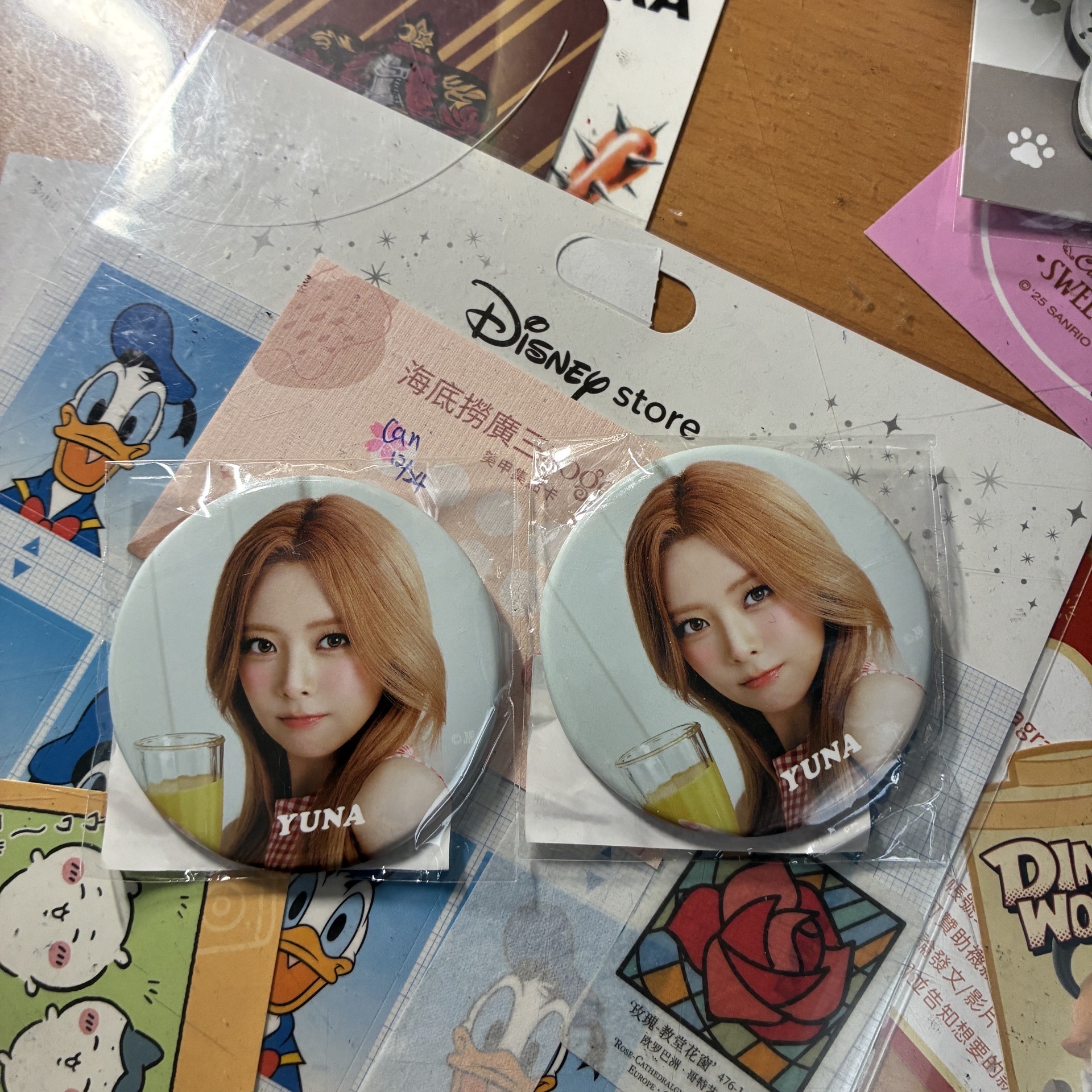 ITZY｜YUNA 有娜徽章