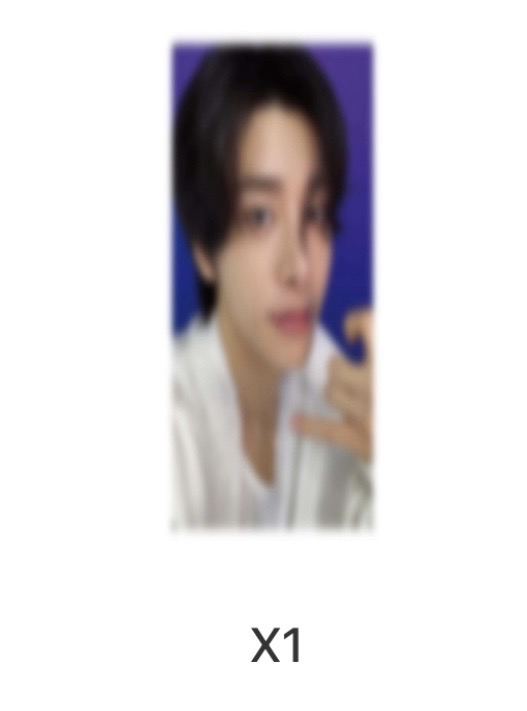 enhypen 正二後續 yzy 3.0 幸運卡 沈載倫